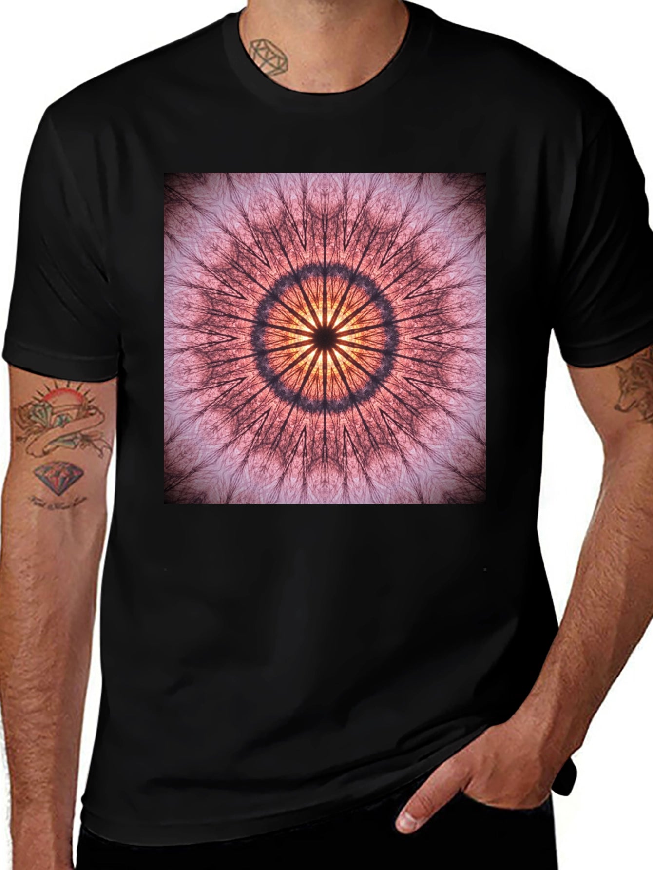 Mandala T-Shirt - Unique Graphic Tee