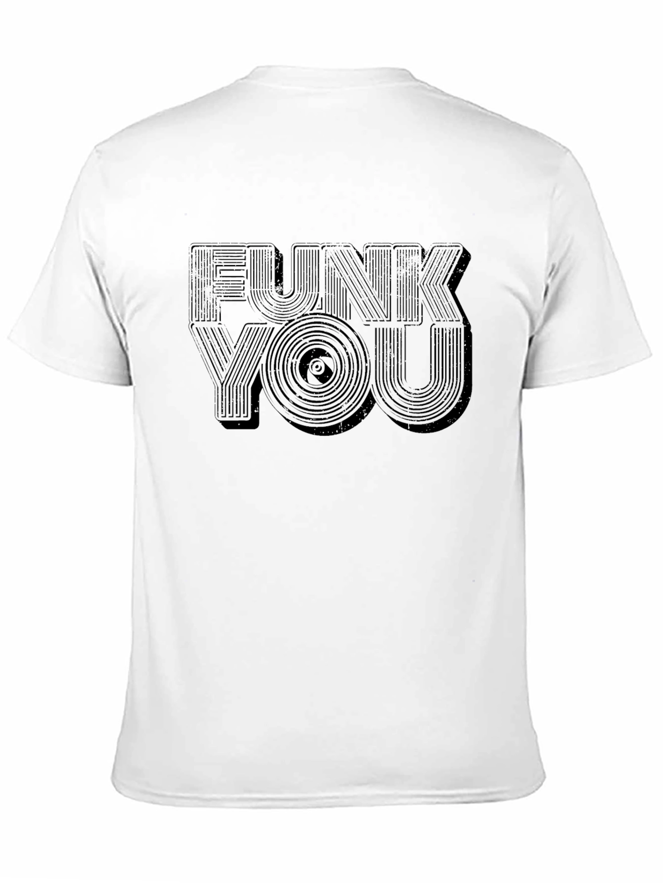 Funk You Graphic Tee - Black Cotton Blend