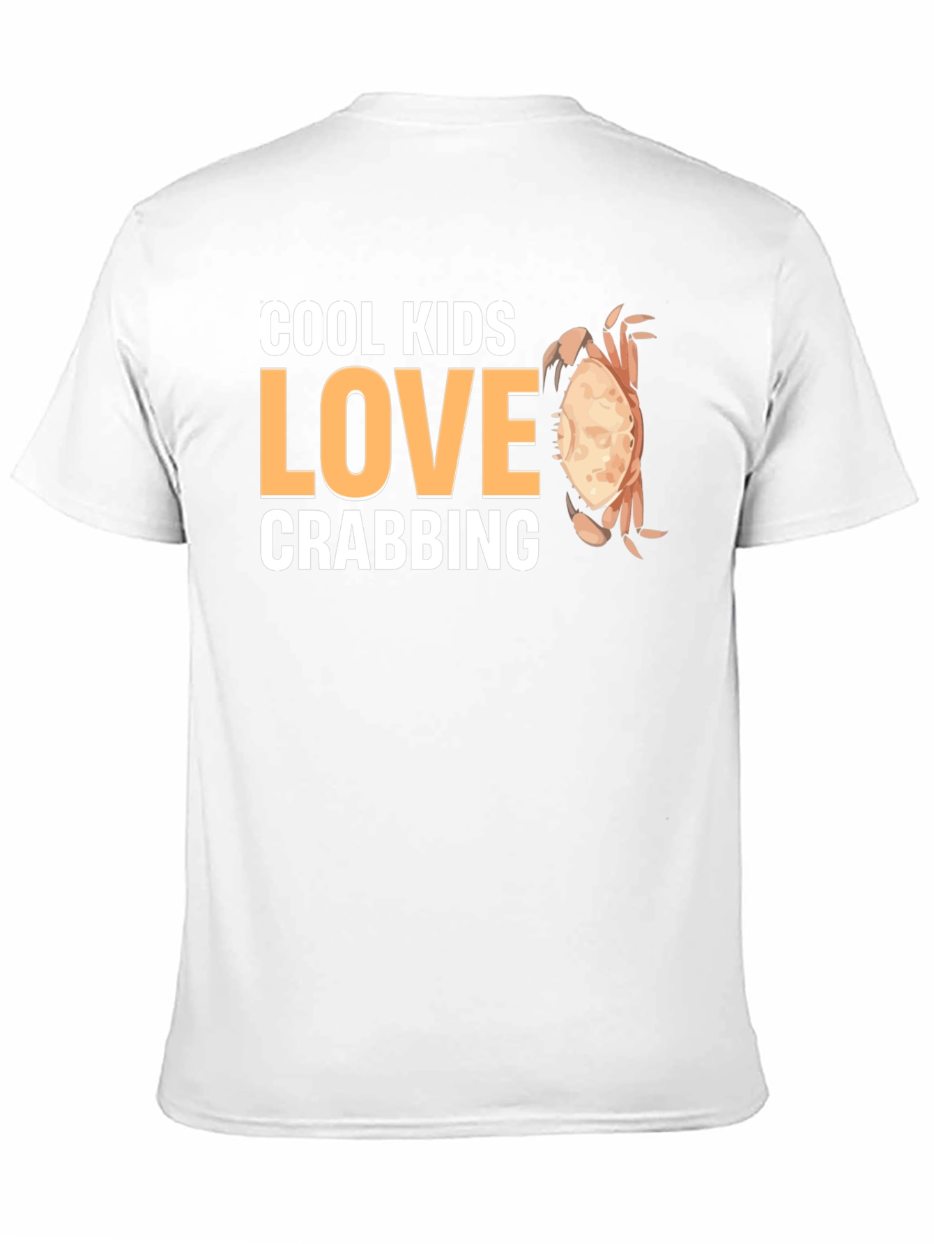 Cool Kids Love Crabbing T-Shirt - Black
