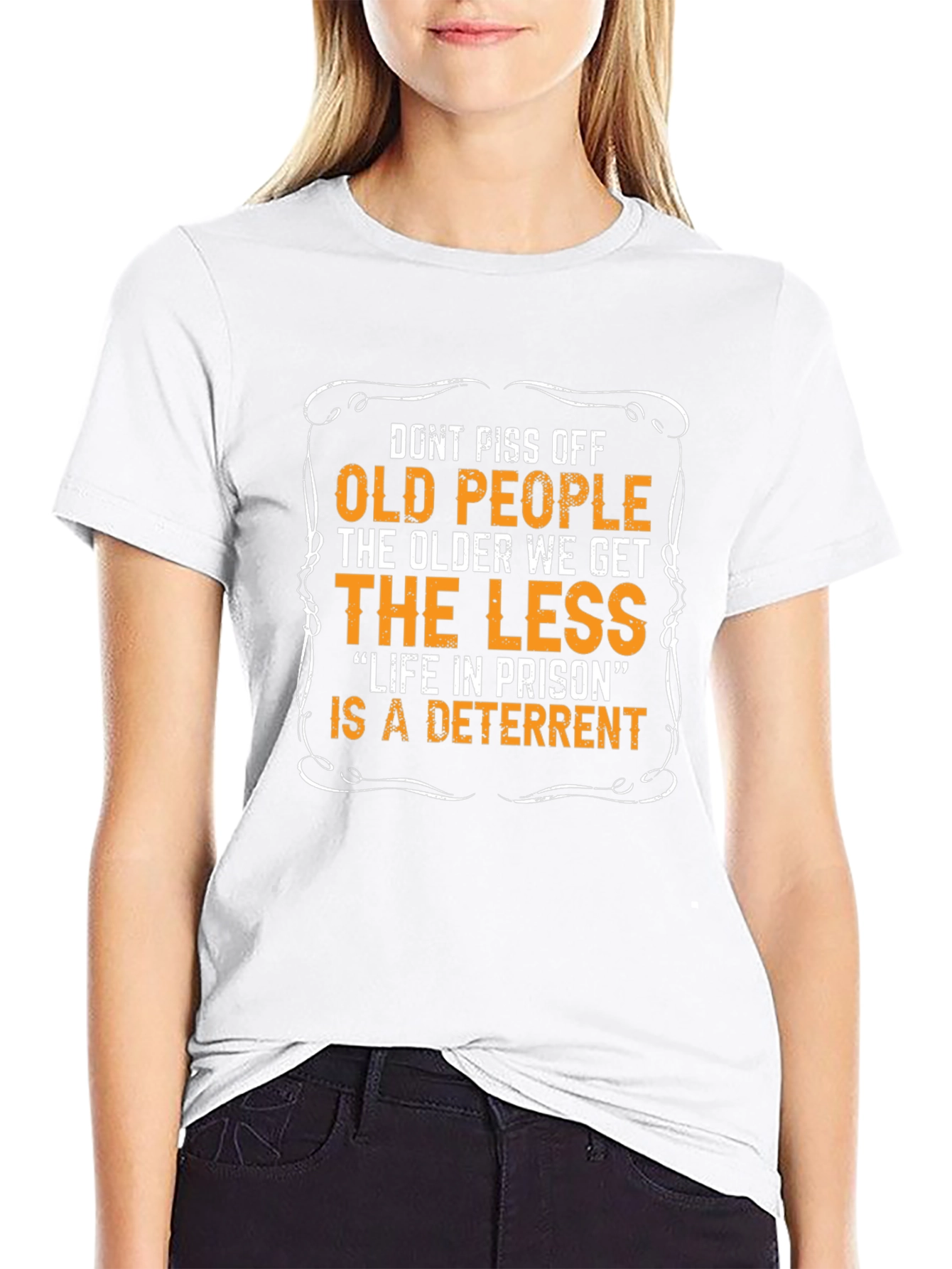 Funny Old People Deterrent T-Shirt