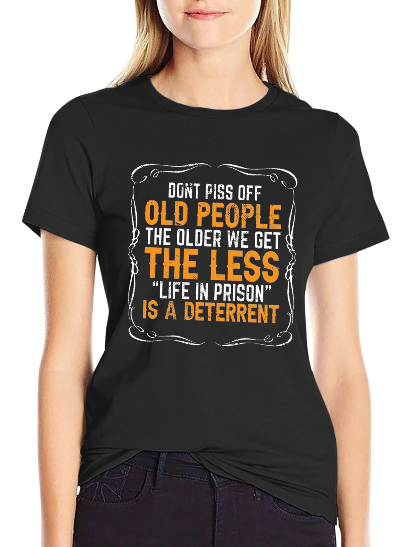 Funny Old People Deterrent T-Shirt