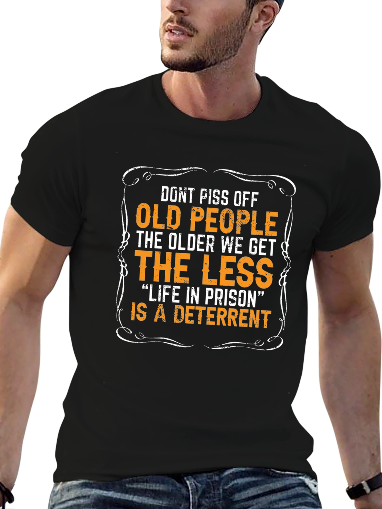 Funny Old People Deterrent T-Shirt