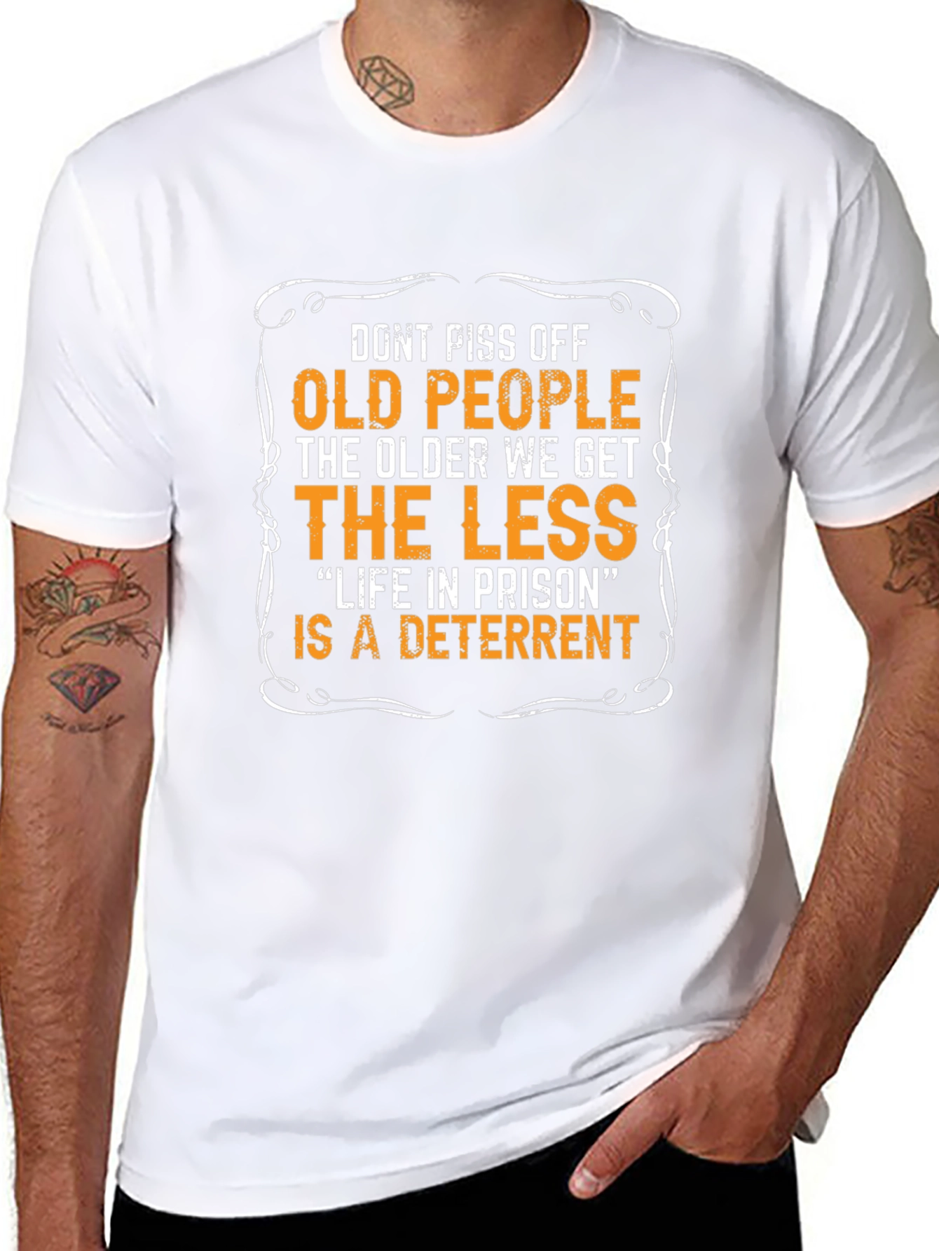 Funny Old People Deterrent T-Shirt