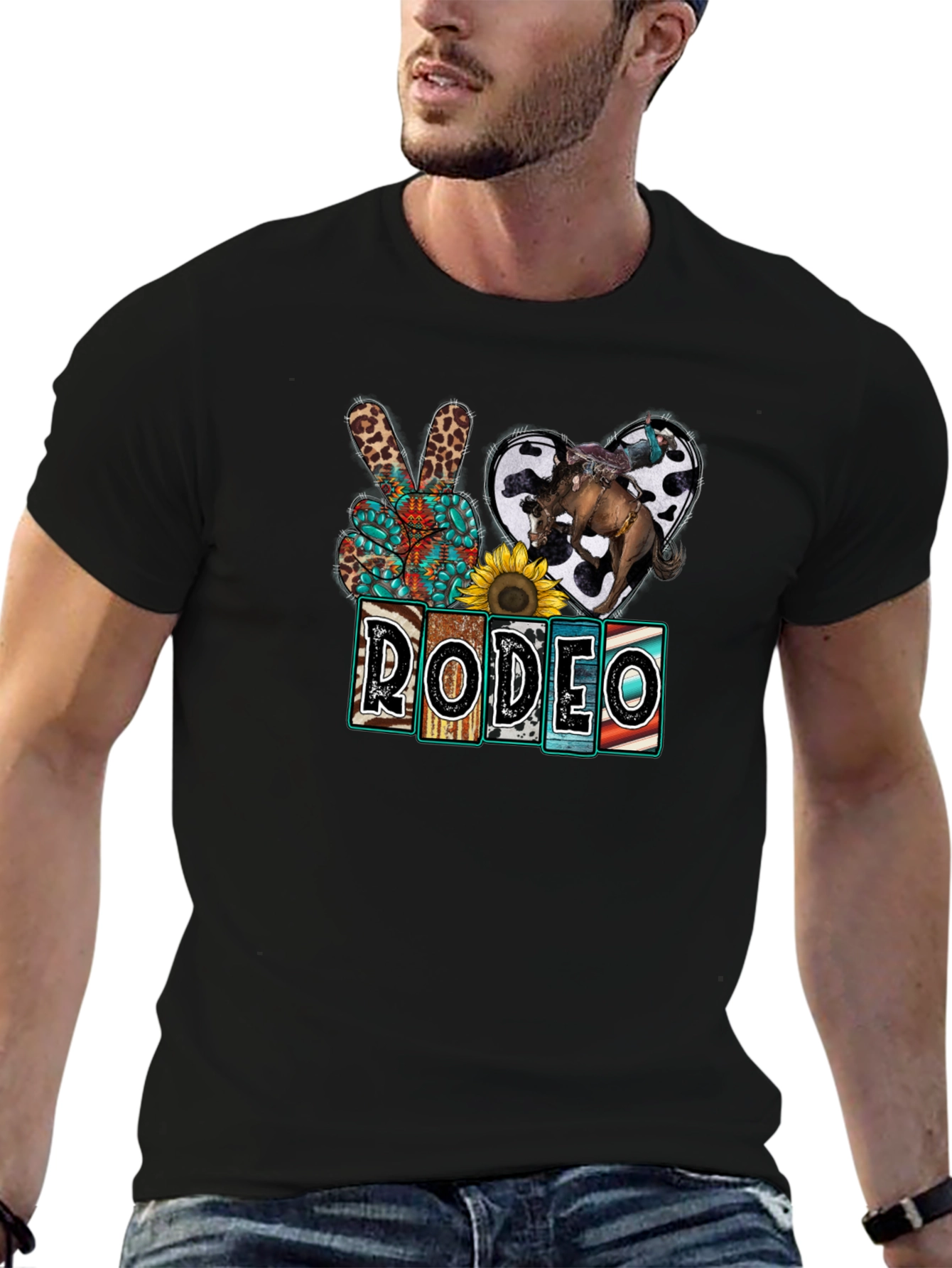 Rodeo Heart Graphic Tee