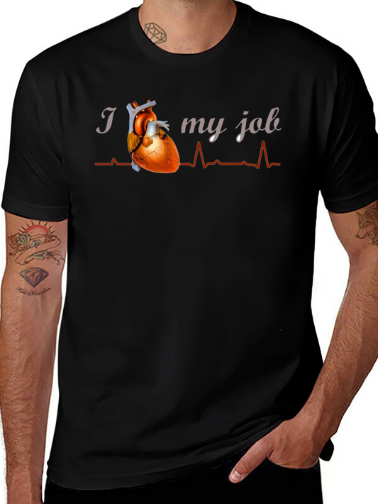 I Heart My Job Graphic Tee