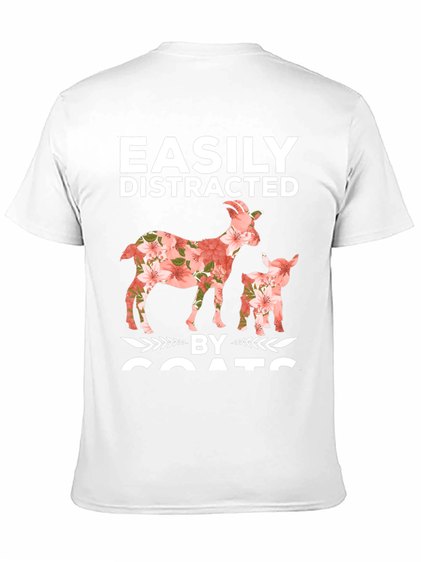 Easily Distracted By Goats Graphic Tee