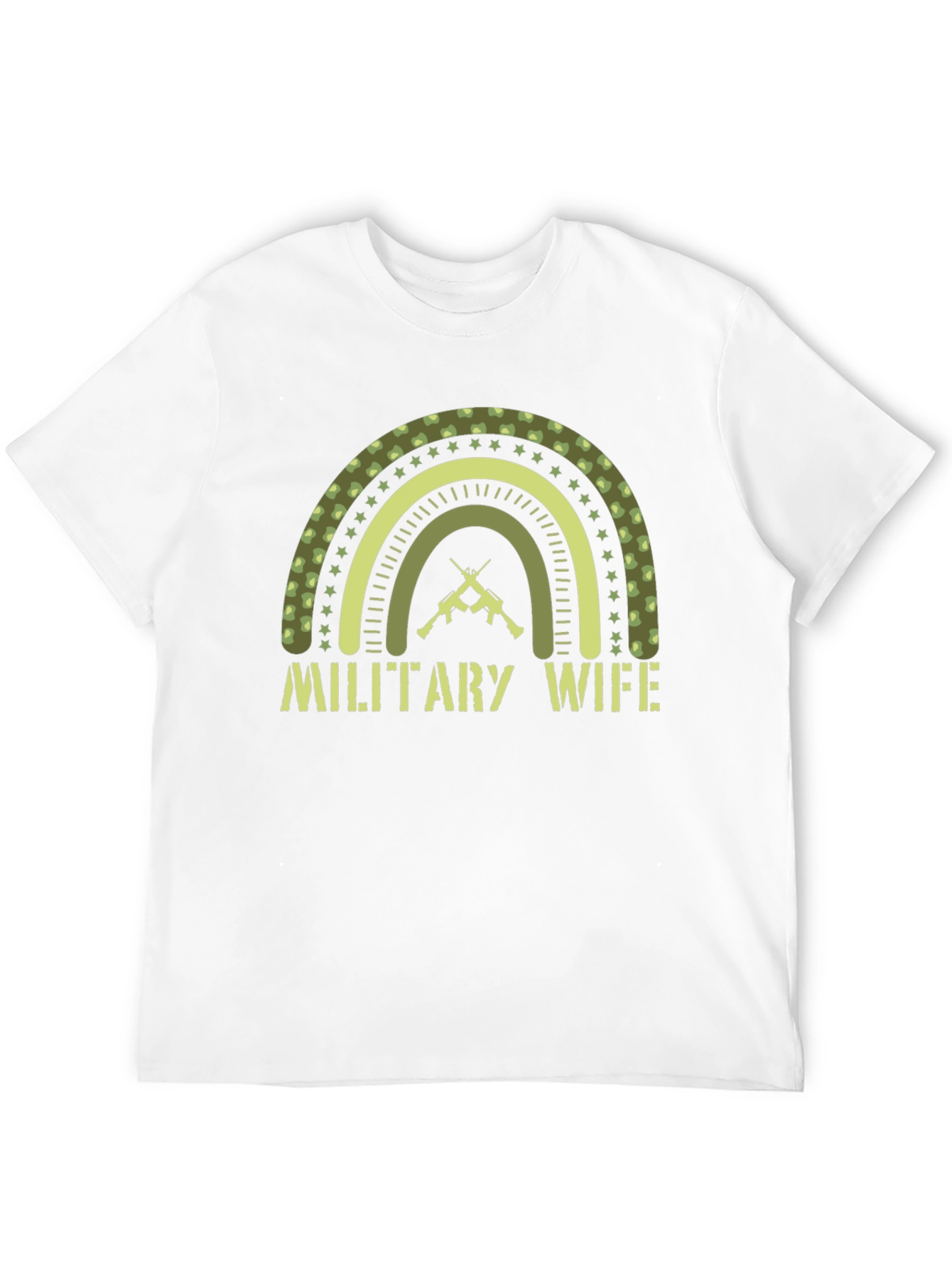 Military Wife Graphic Tee - Army Pride