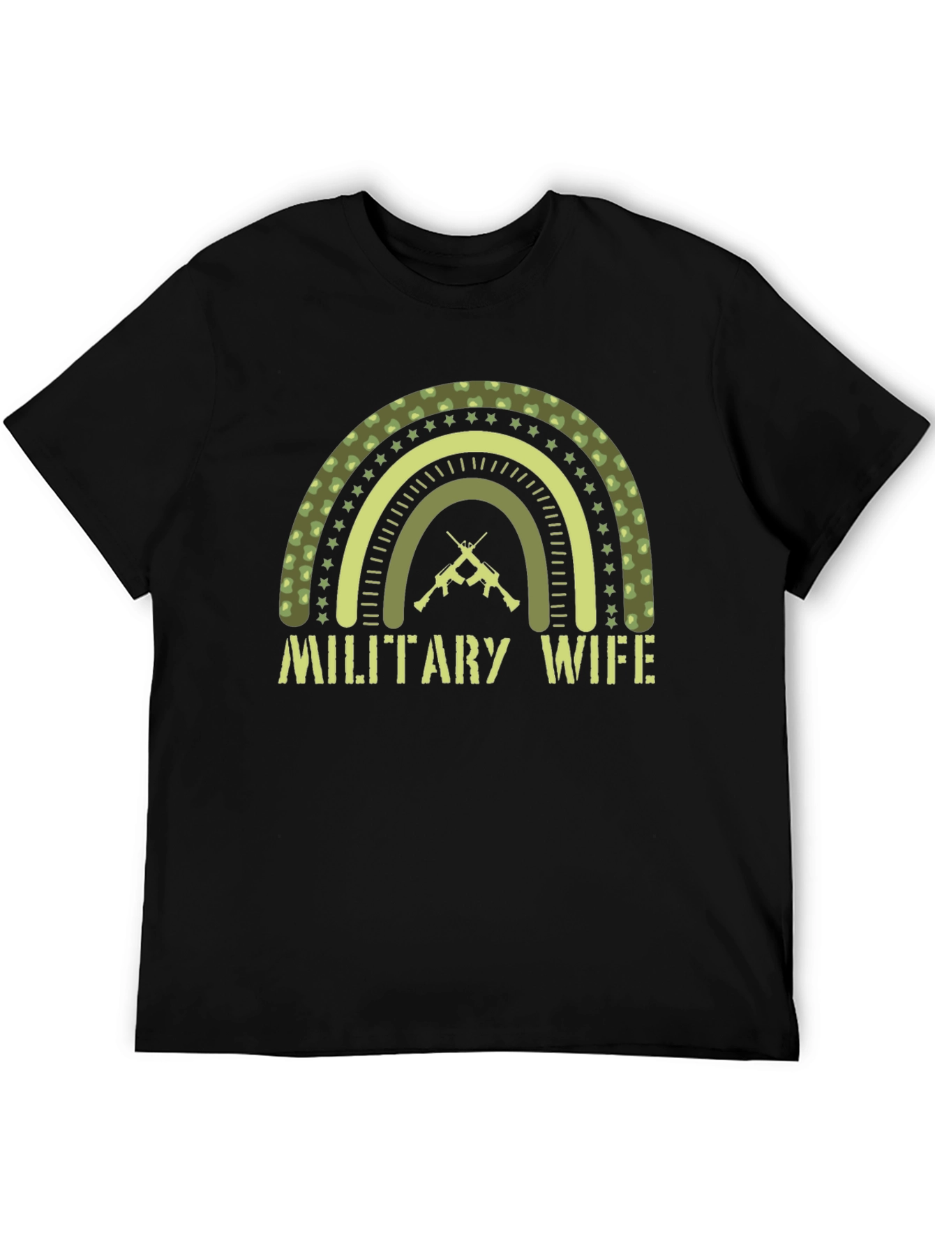 Military Wife Graphic Tee - Army Pride