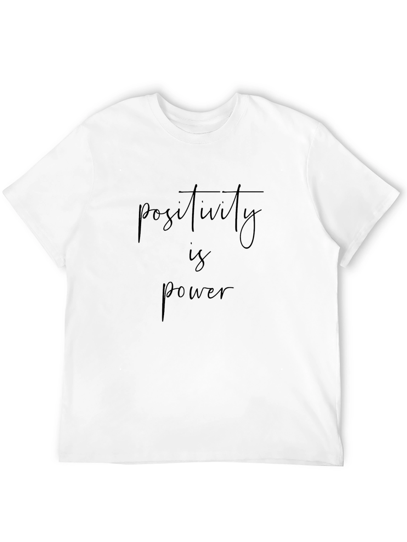 Positivity is Power Tee - Inspirational Graphic T-Shirt