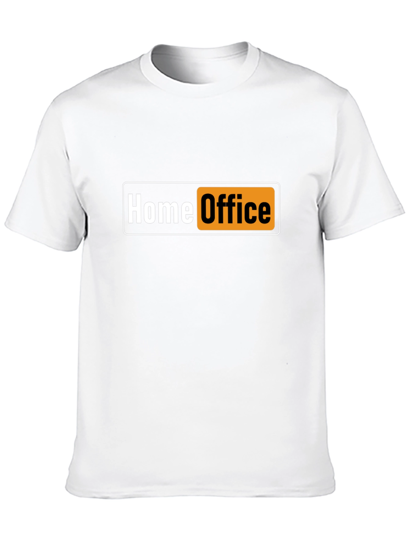 Home Office Funny Black T-Shirt