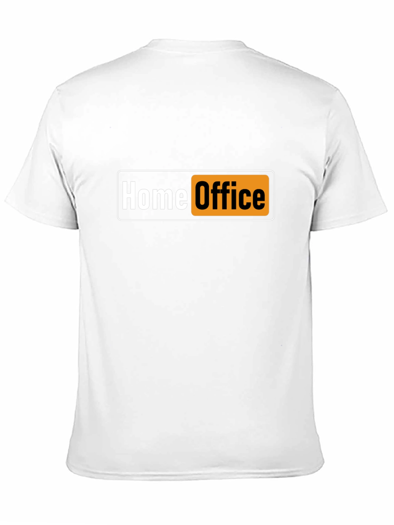 Home Office Funny Black T-Shirt