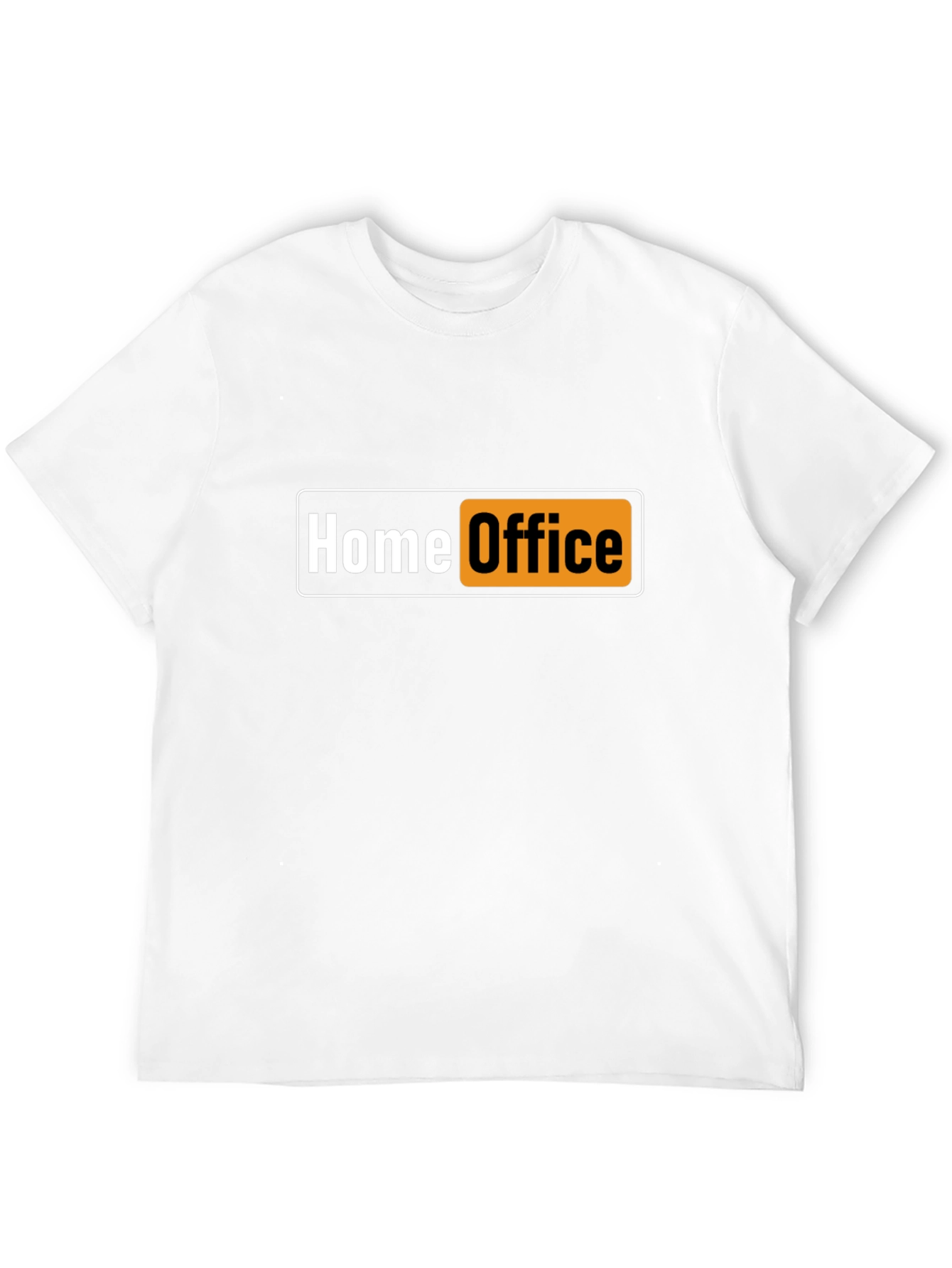 Home Office Funny Black T-Shirt