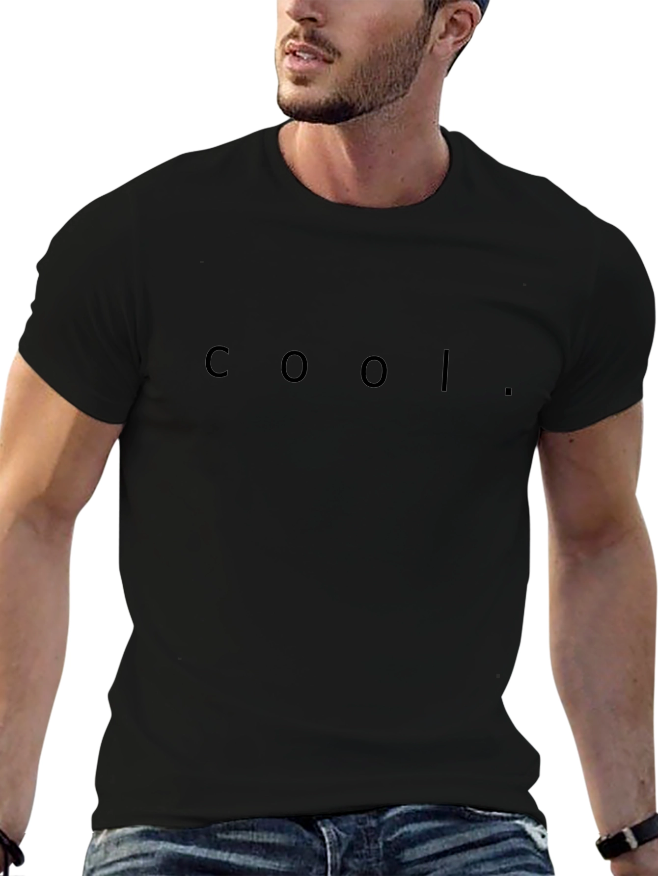 Cool Minimalist Black T-Shirt