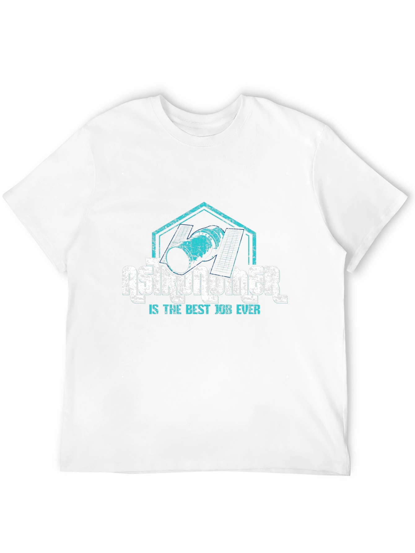 Astronaut Is The Best Job Ever Black T-Shirt