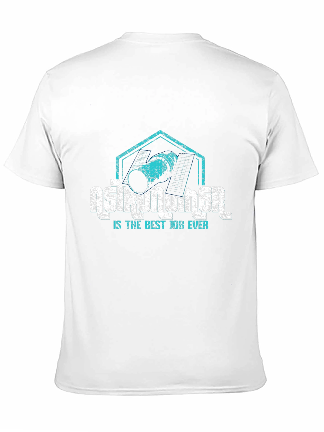 Astronaut Is The Best Job Ever Black T-Shirt