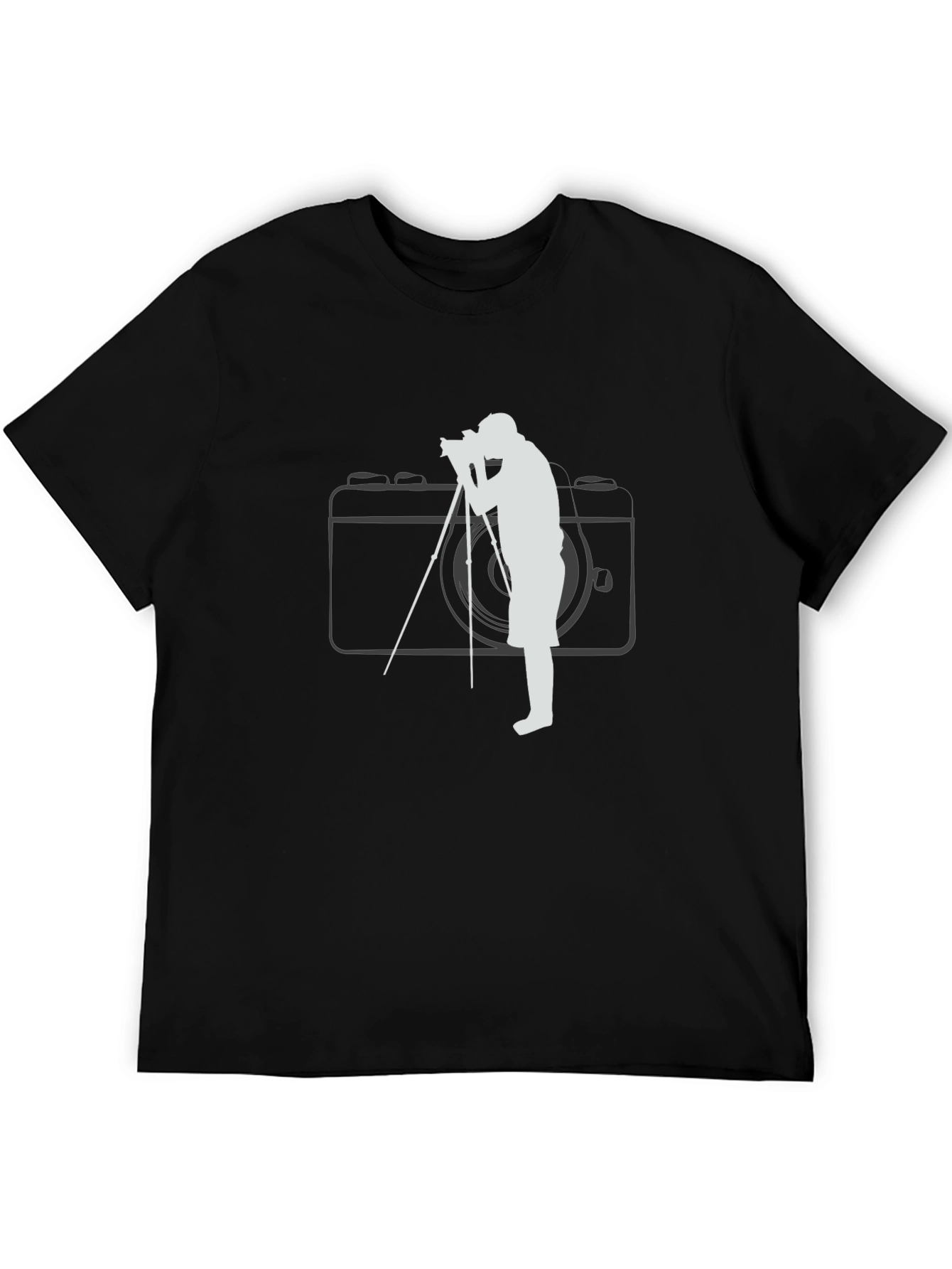 Photographer Graphic Black T-Shirt