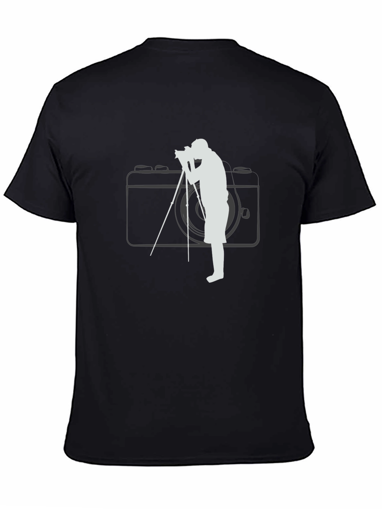 Photographer Graphic Black T-Shirt