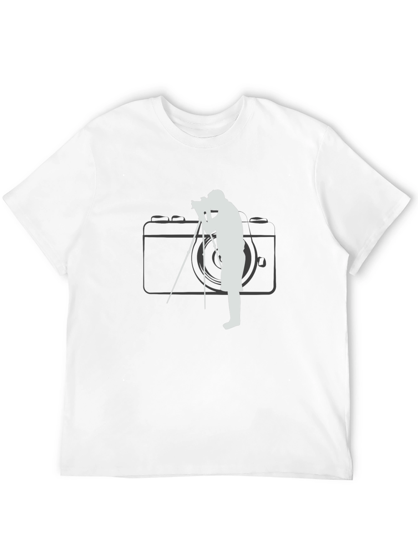 Photographer Graphic Black T-Shirt