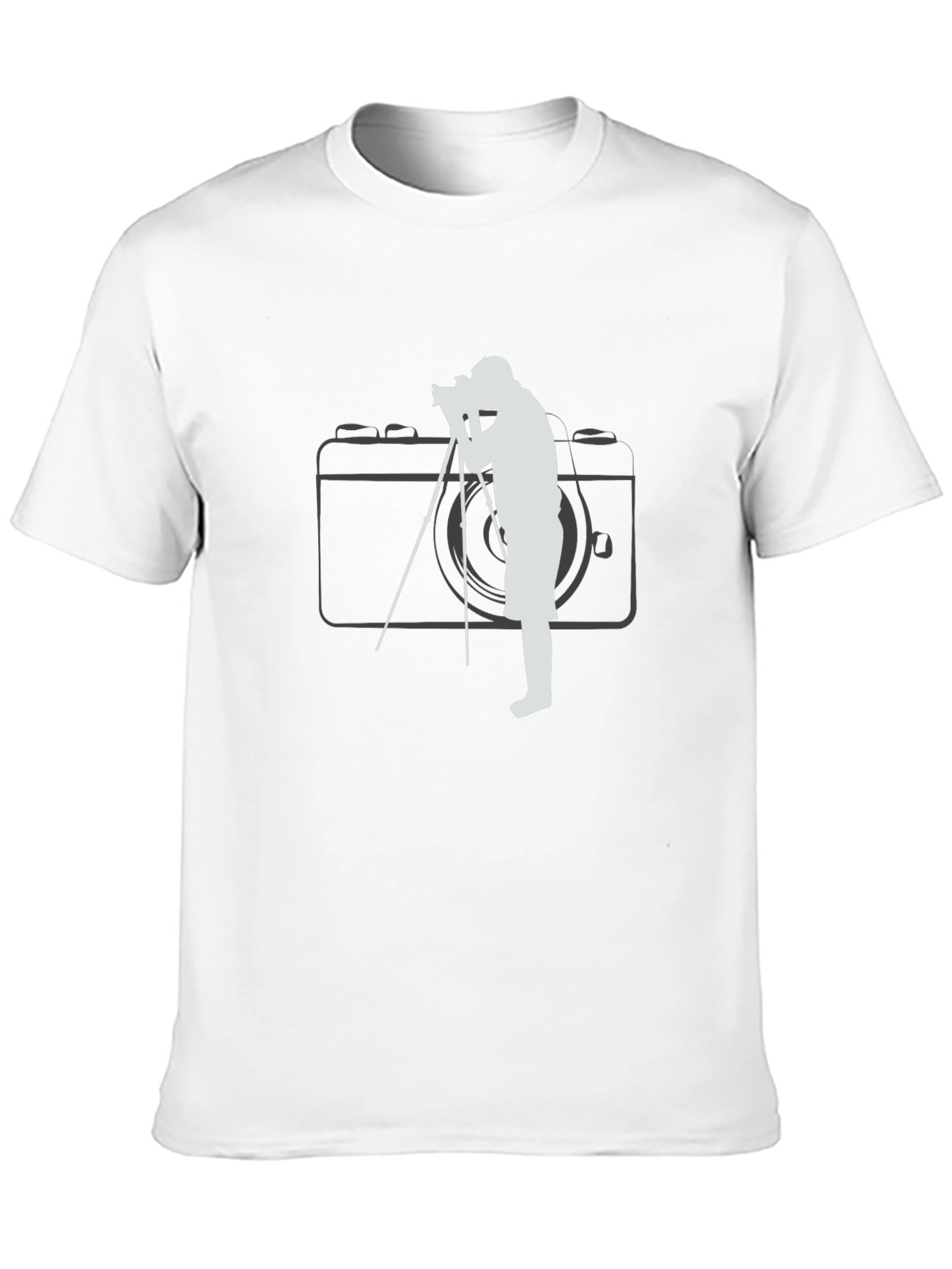 Photographer Graphic Black T-Shirt