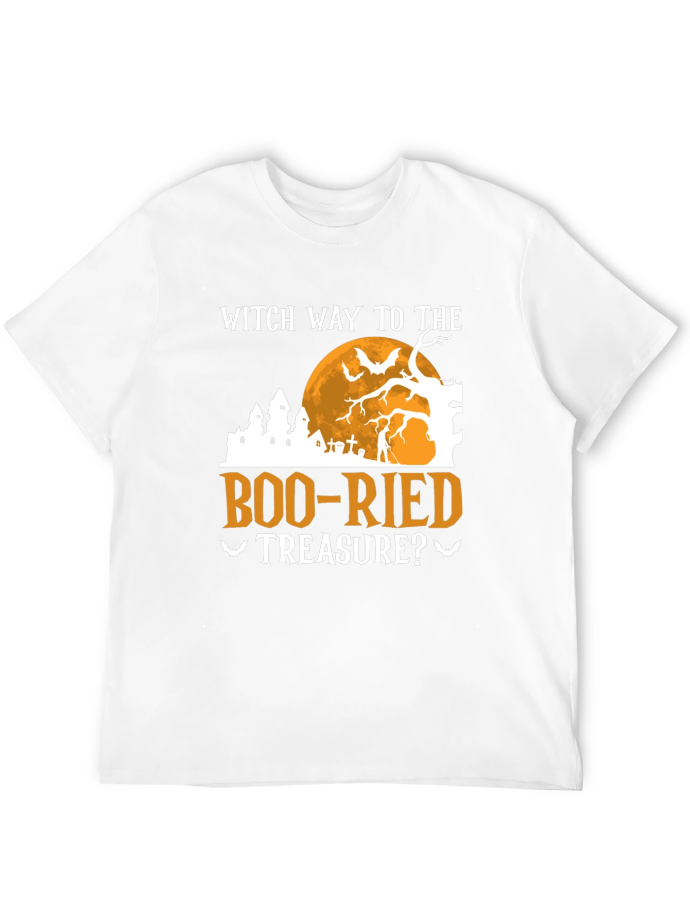 Witch Way to the Boo-Ried Treasure? Halloween T-Shirt