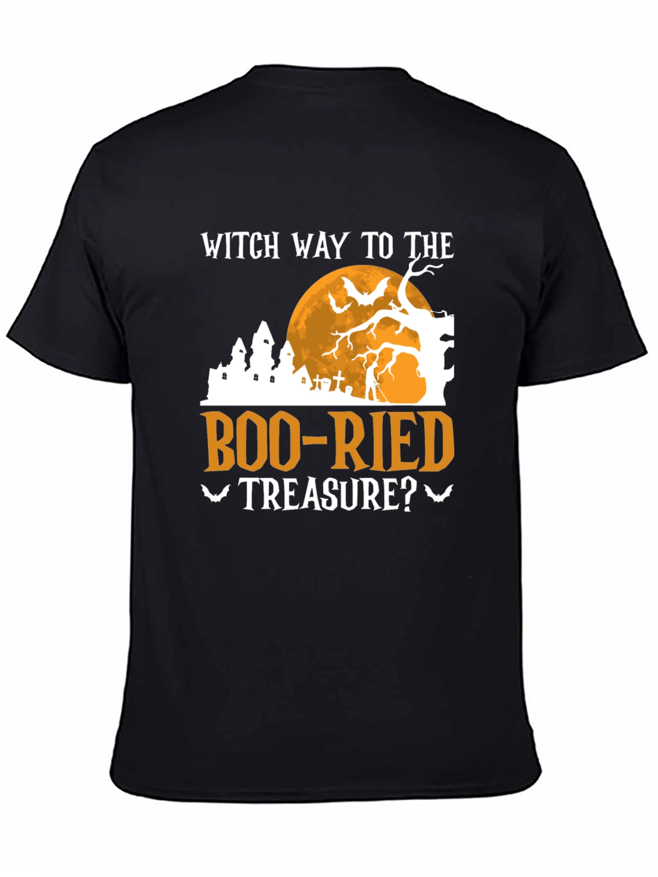 Witch Way to the Boo-Ried Treasure? Halloween T-Shirt