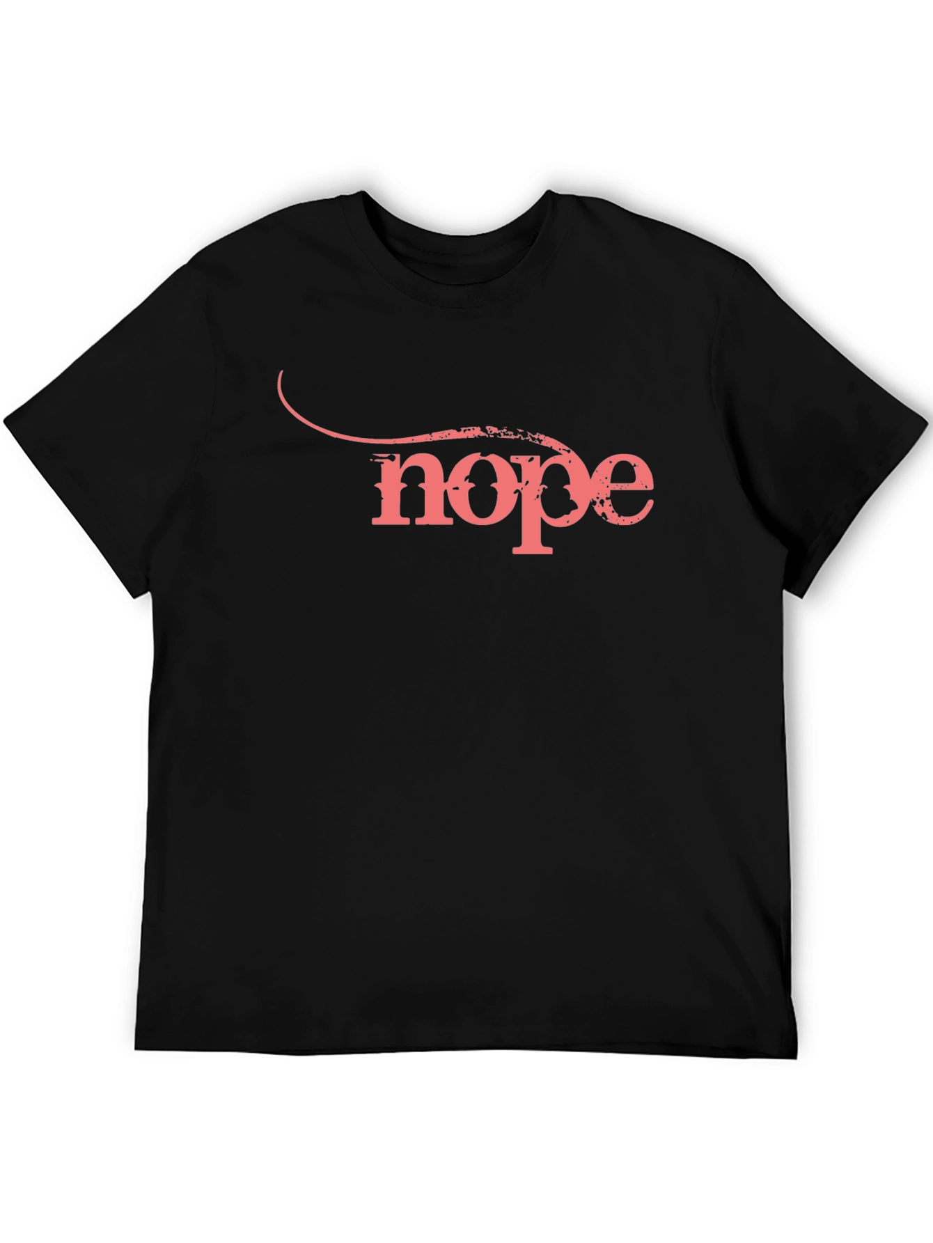 Nope Graphic Tee - Funny Casual T-Shirt
