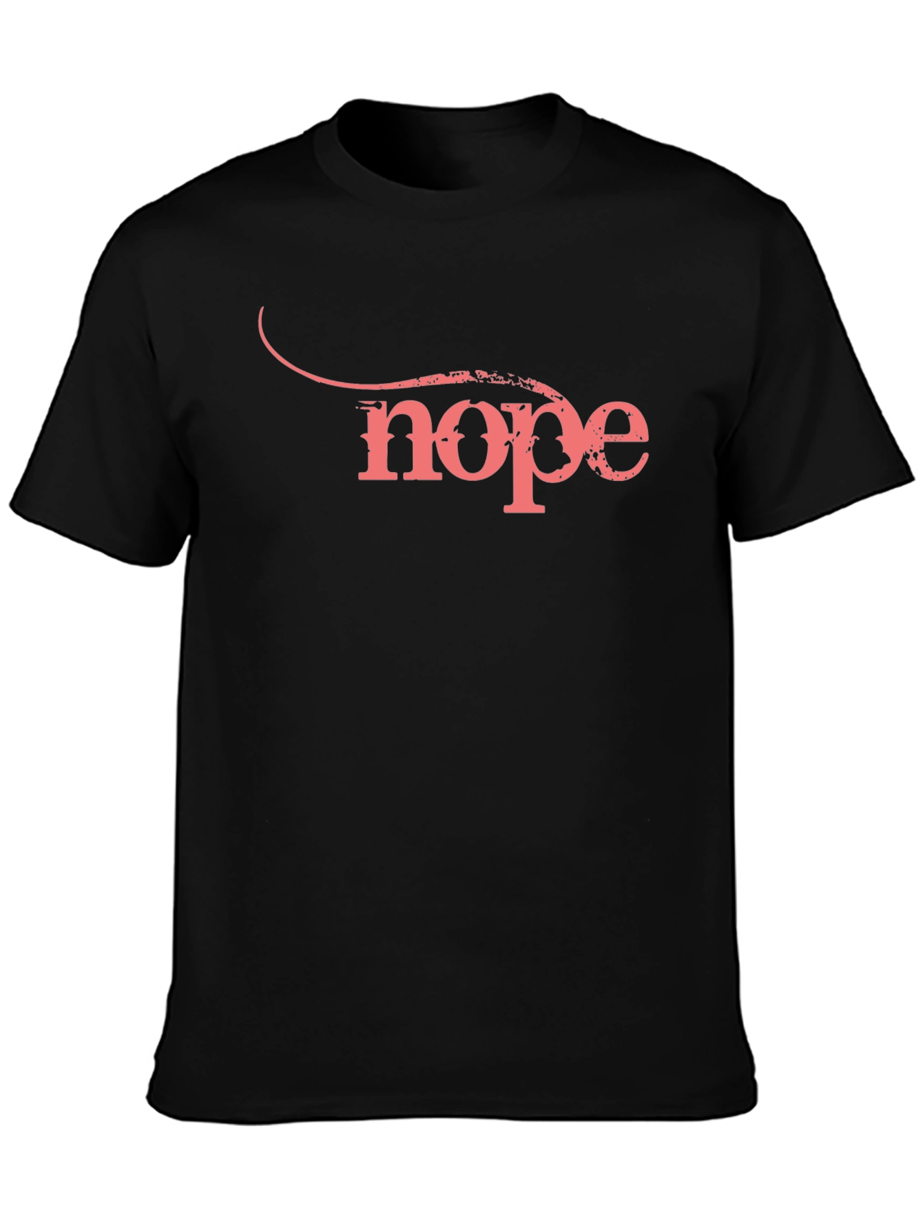 Nope Graphic Tee - Funny Casual T-Shirt