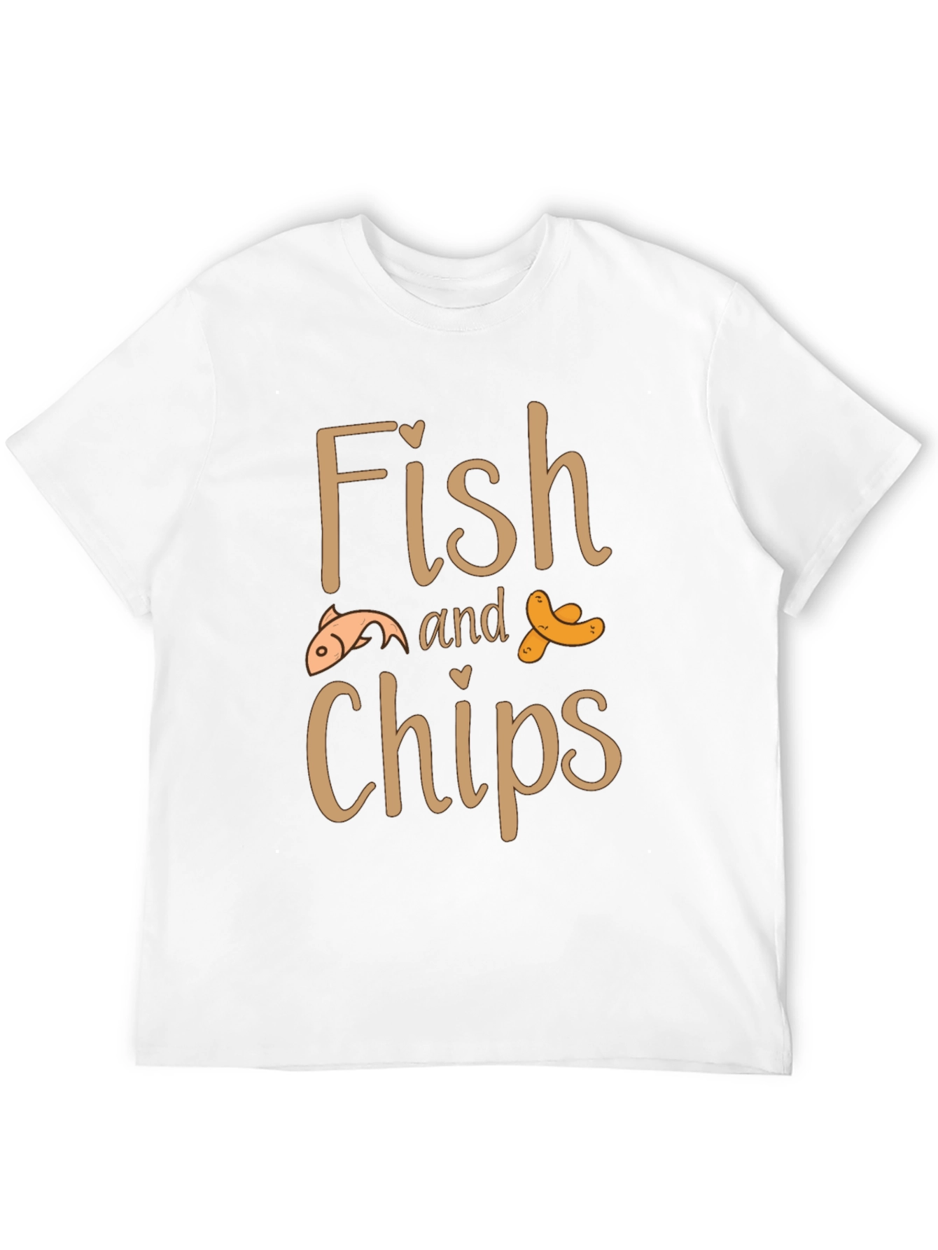 Fish and Chips Graphic Tee - Comfort Fit