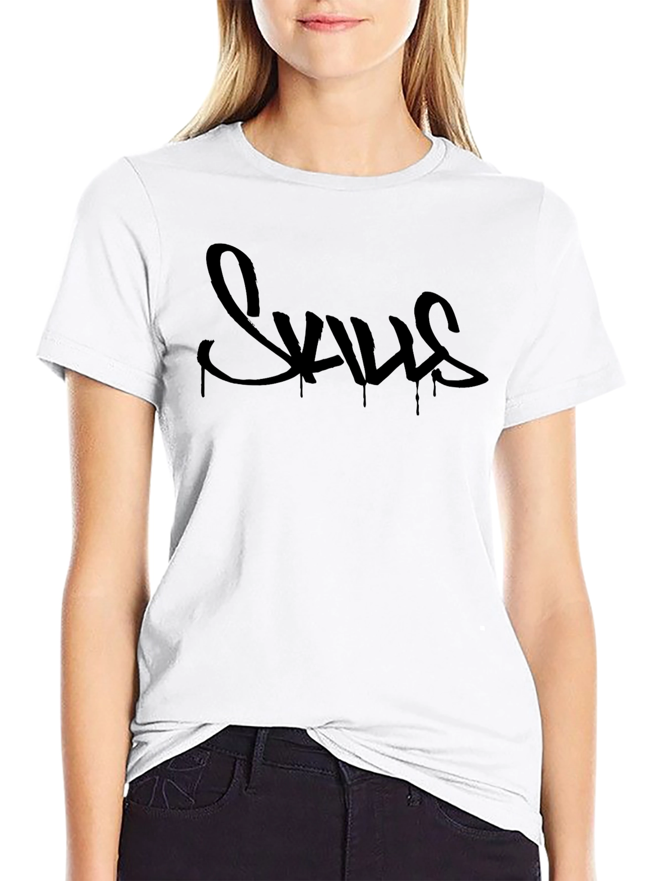 Black Skills Graphic T-Shirt