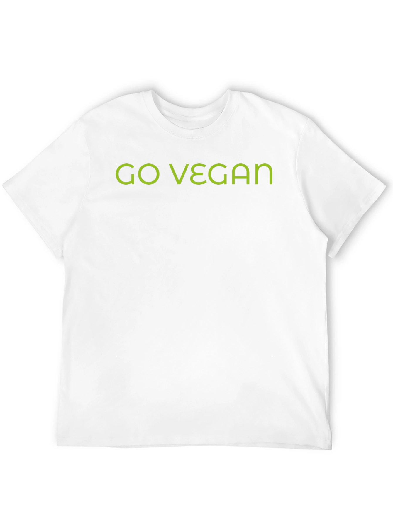 Go Vegan Graphic Tee - Mens Black T-Shirt