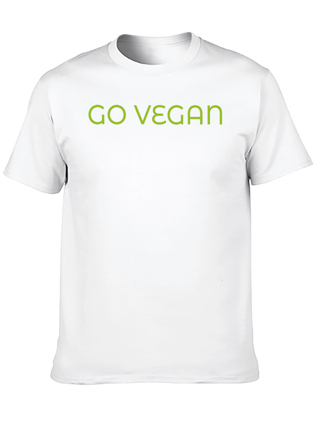 Go Vegan Graphic Tee - Mens Black T-Shirt