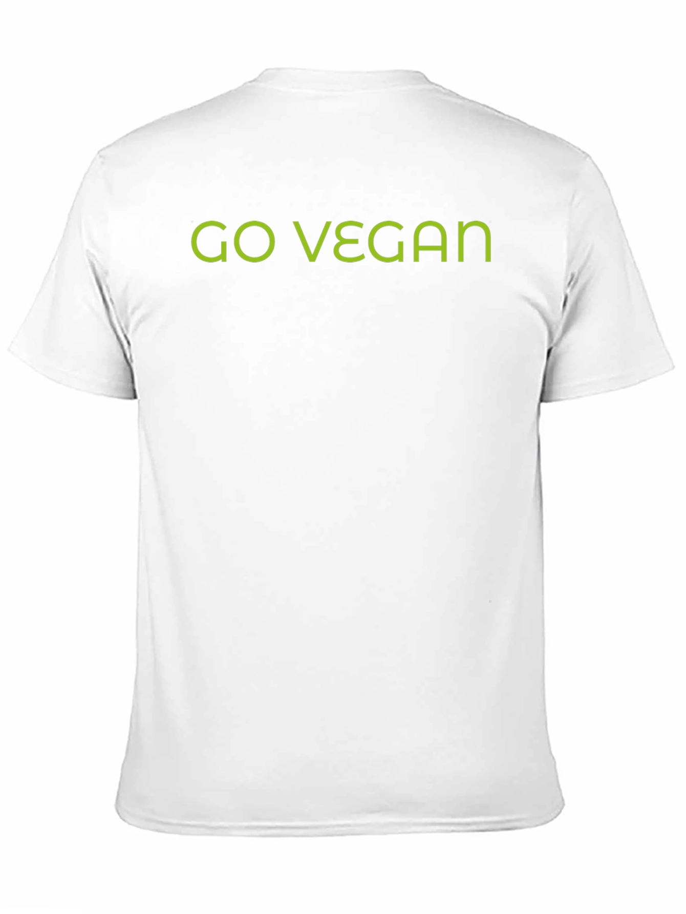 Go Vegan Graphic Tee - Mens Black T-Shirt