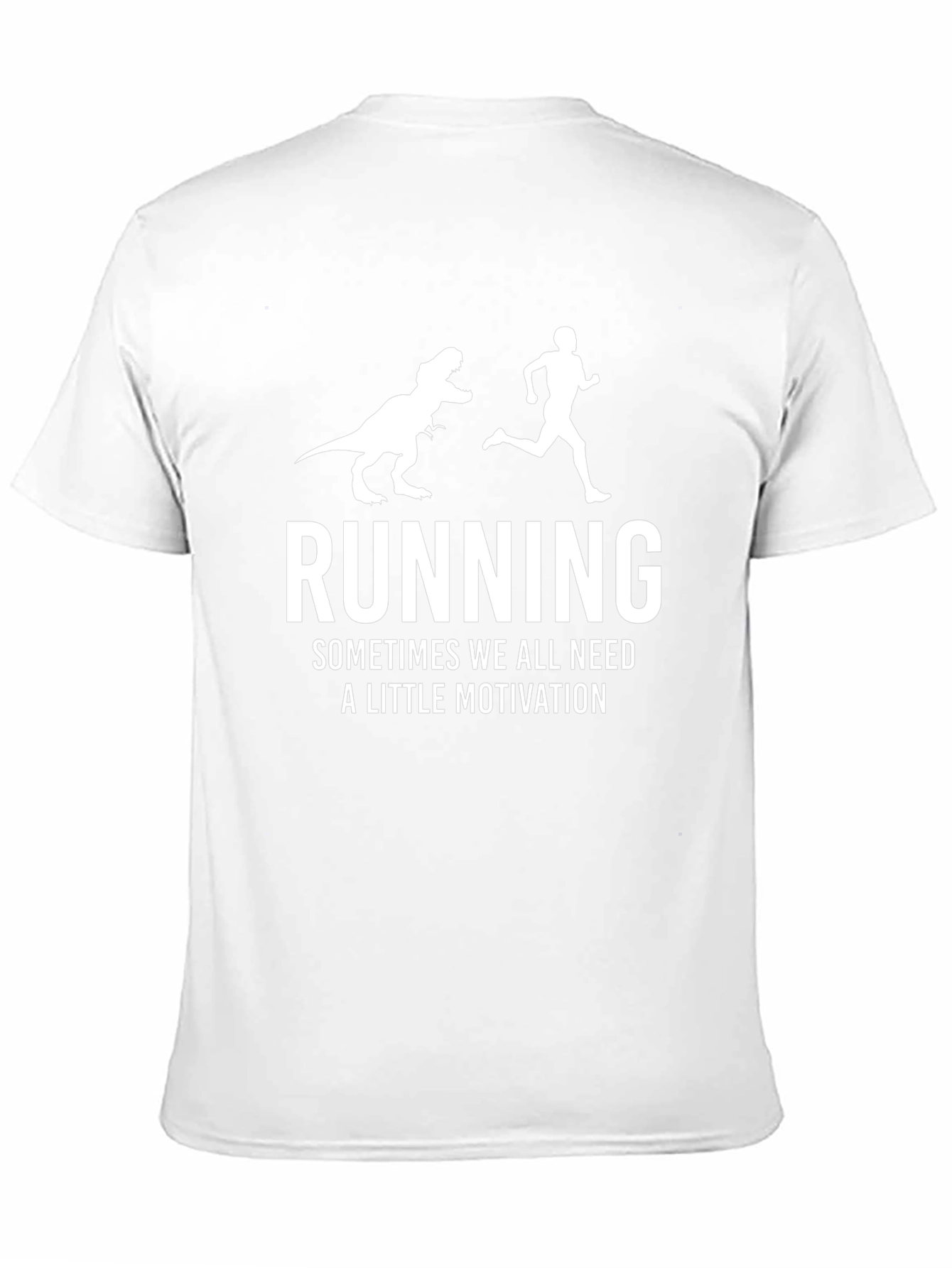 Running T-Shirt - Dinosaur Motivation