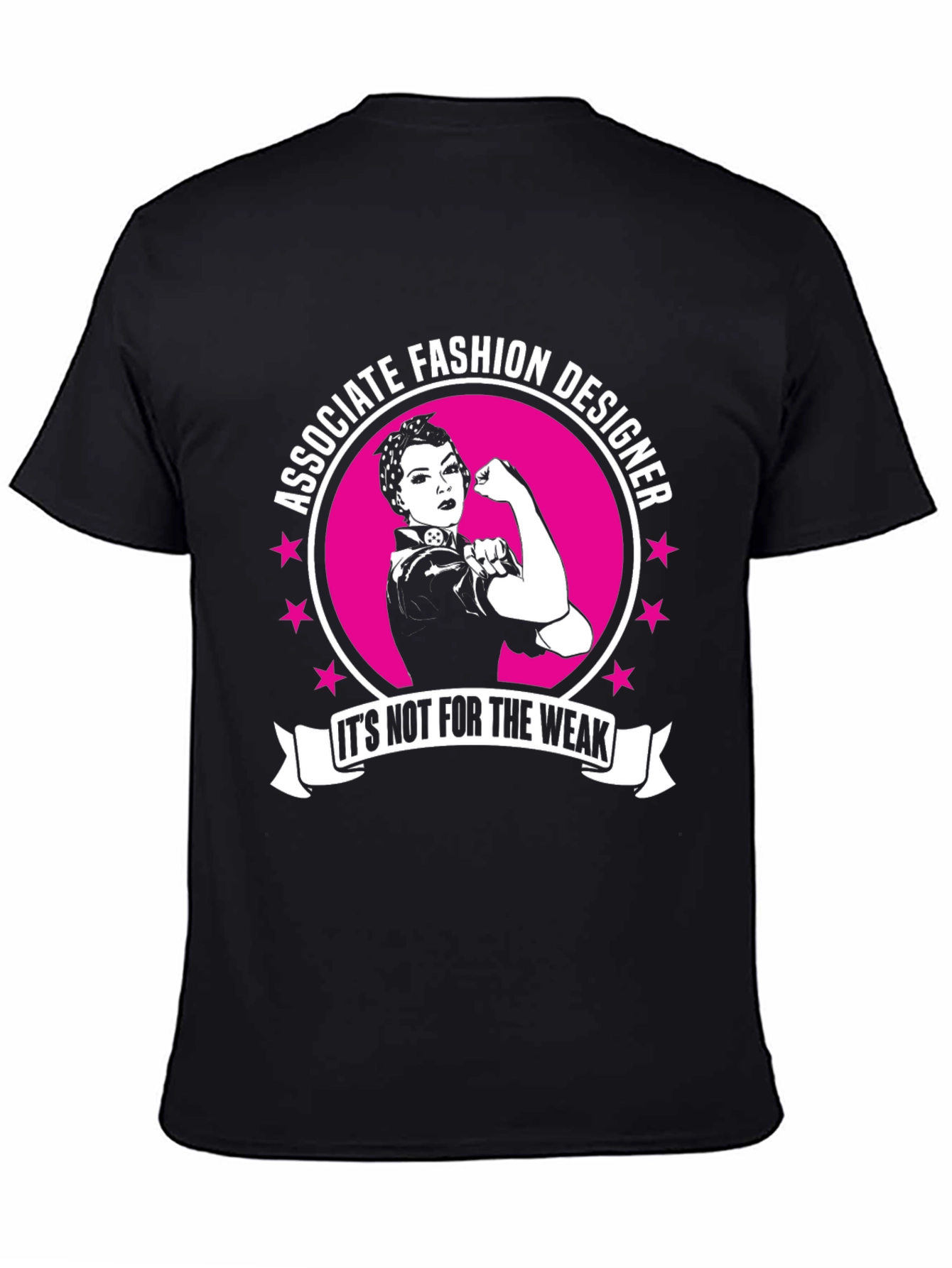 Associate Fashion Designer T-Shirt - Rosie the Riveter Style