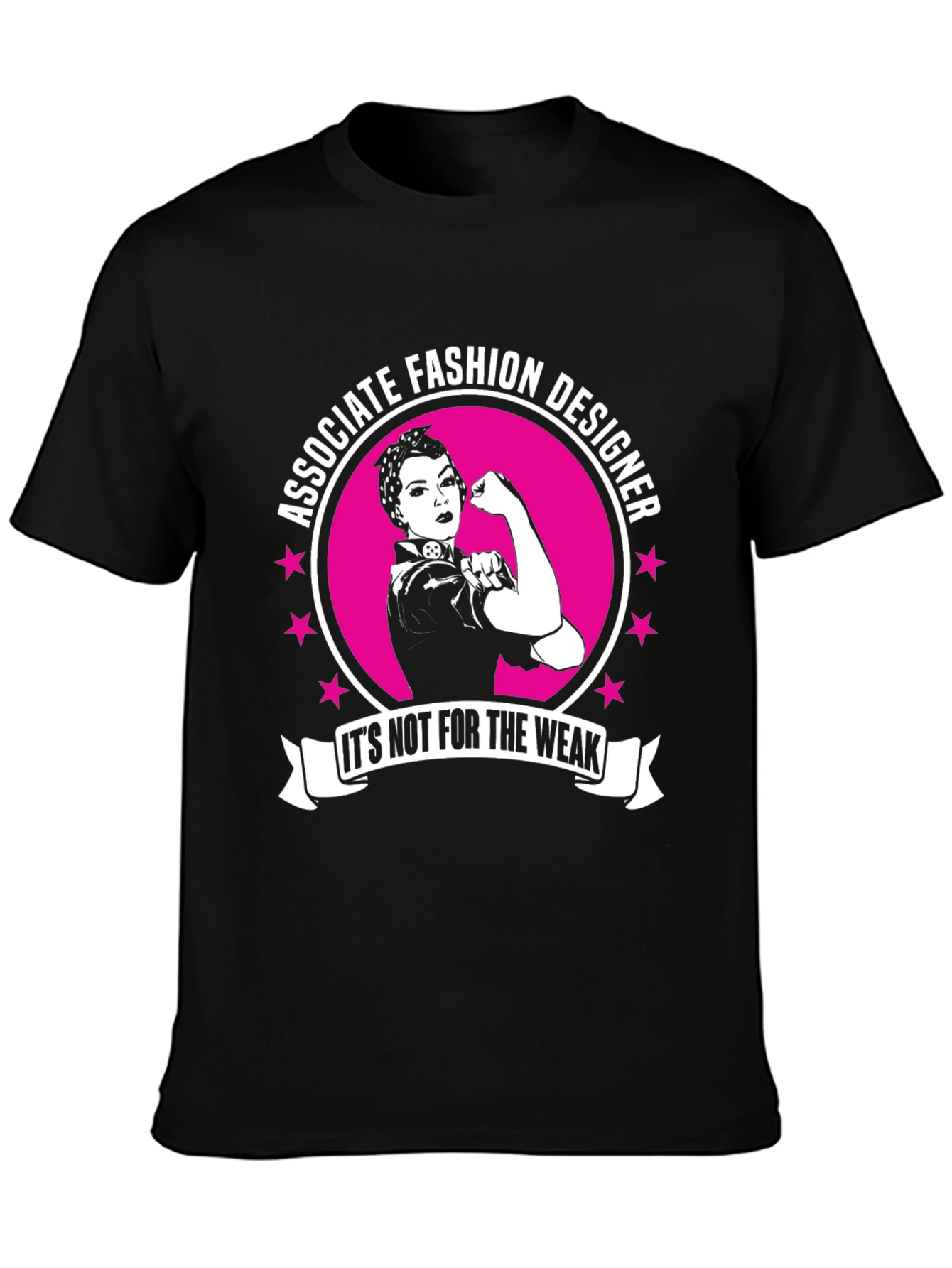 Associate Fashion Designer T-Shirt - Rosie the Riveter Style