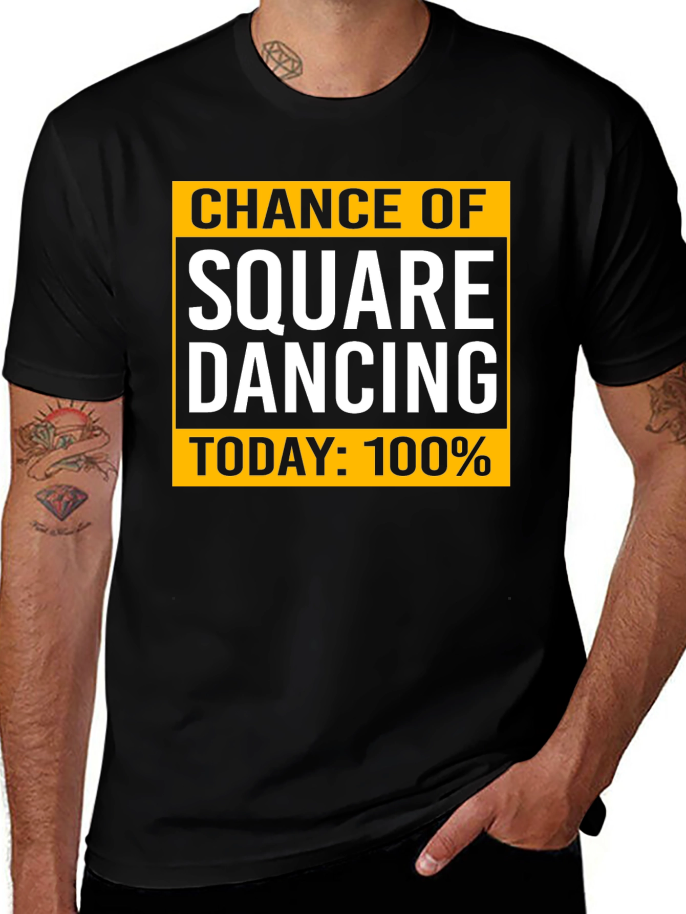 Square Dancing Today Graphic Tee