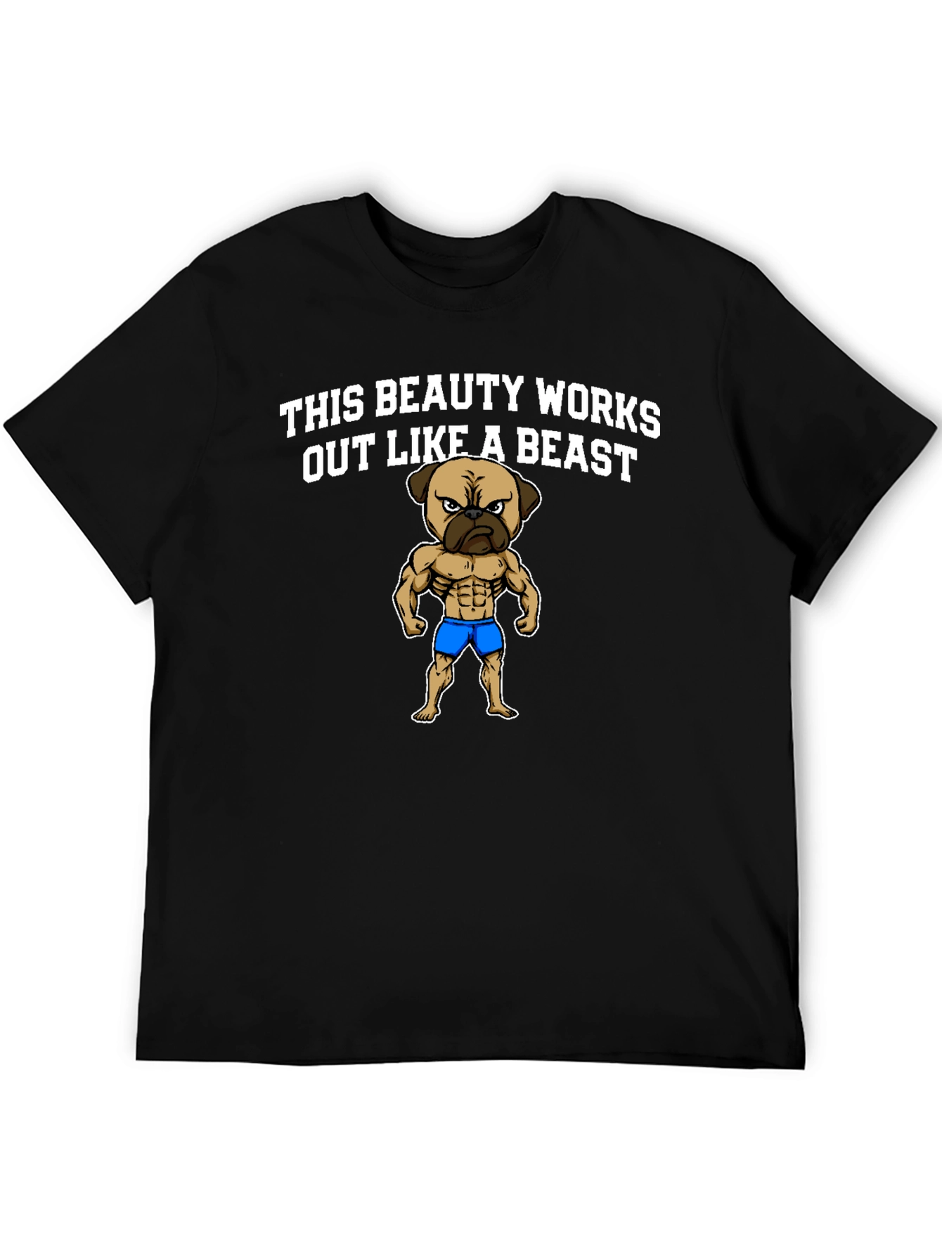 Beauty and the Beast Pug T-Shirt