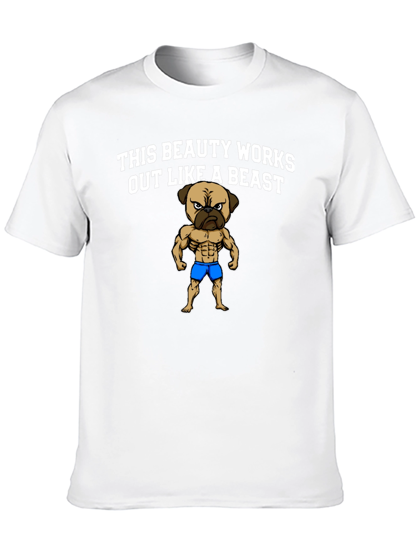 Beauty and the Beast Pug T-Shirt