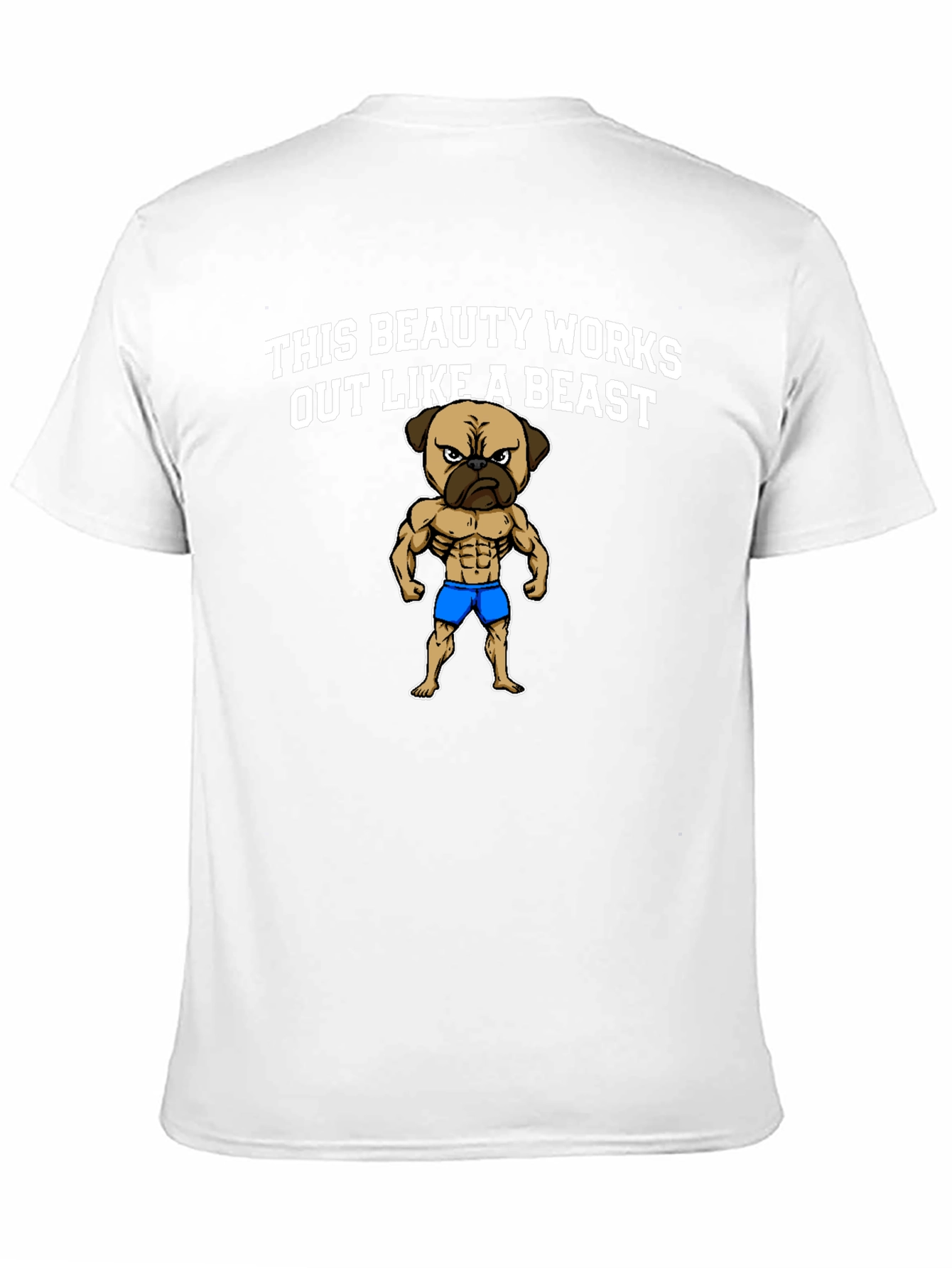 Beauty and the Beast Pug T-Shirt