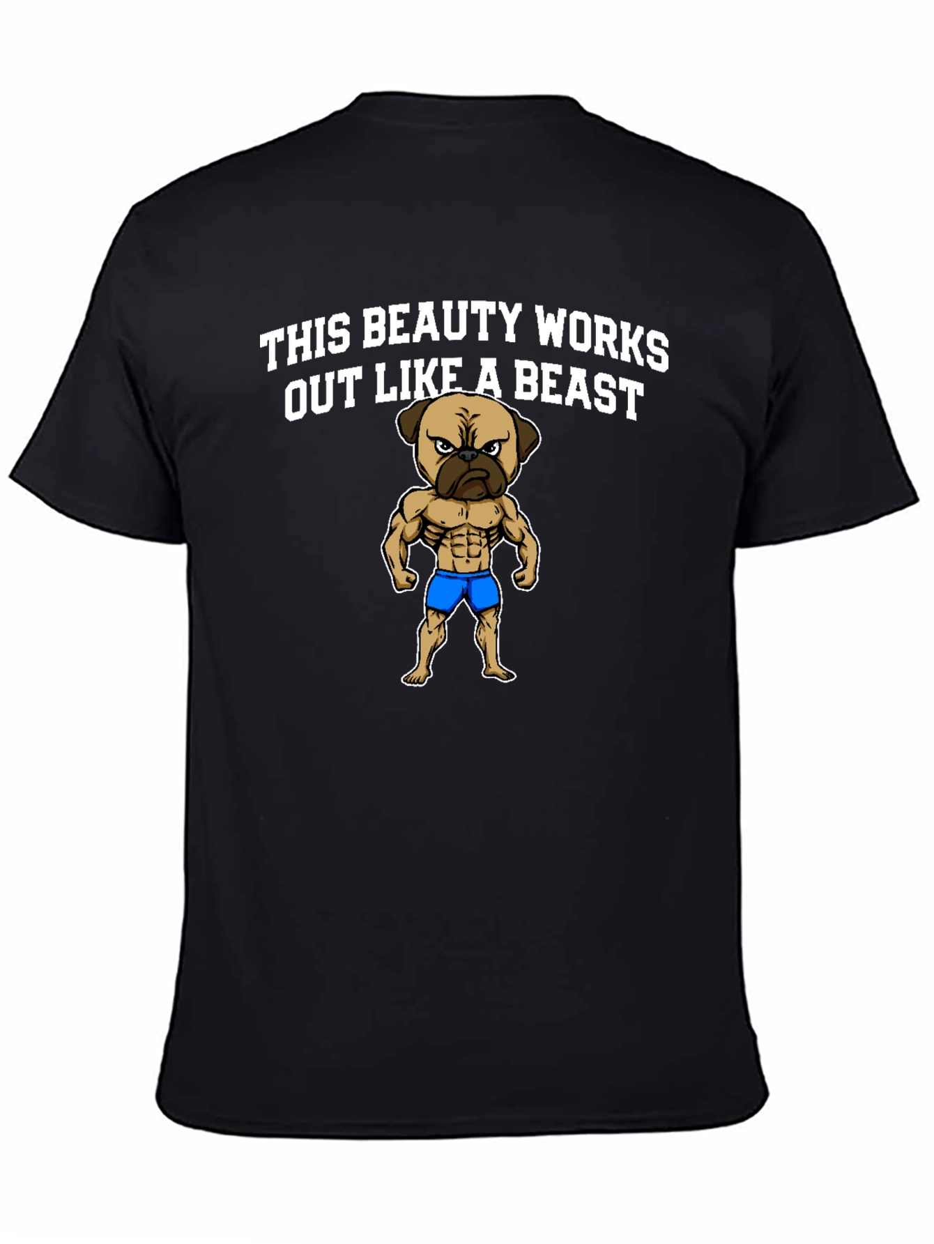 Beauty and the Beast Pug T-Shirt