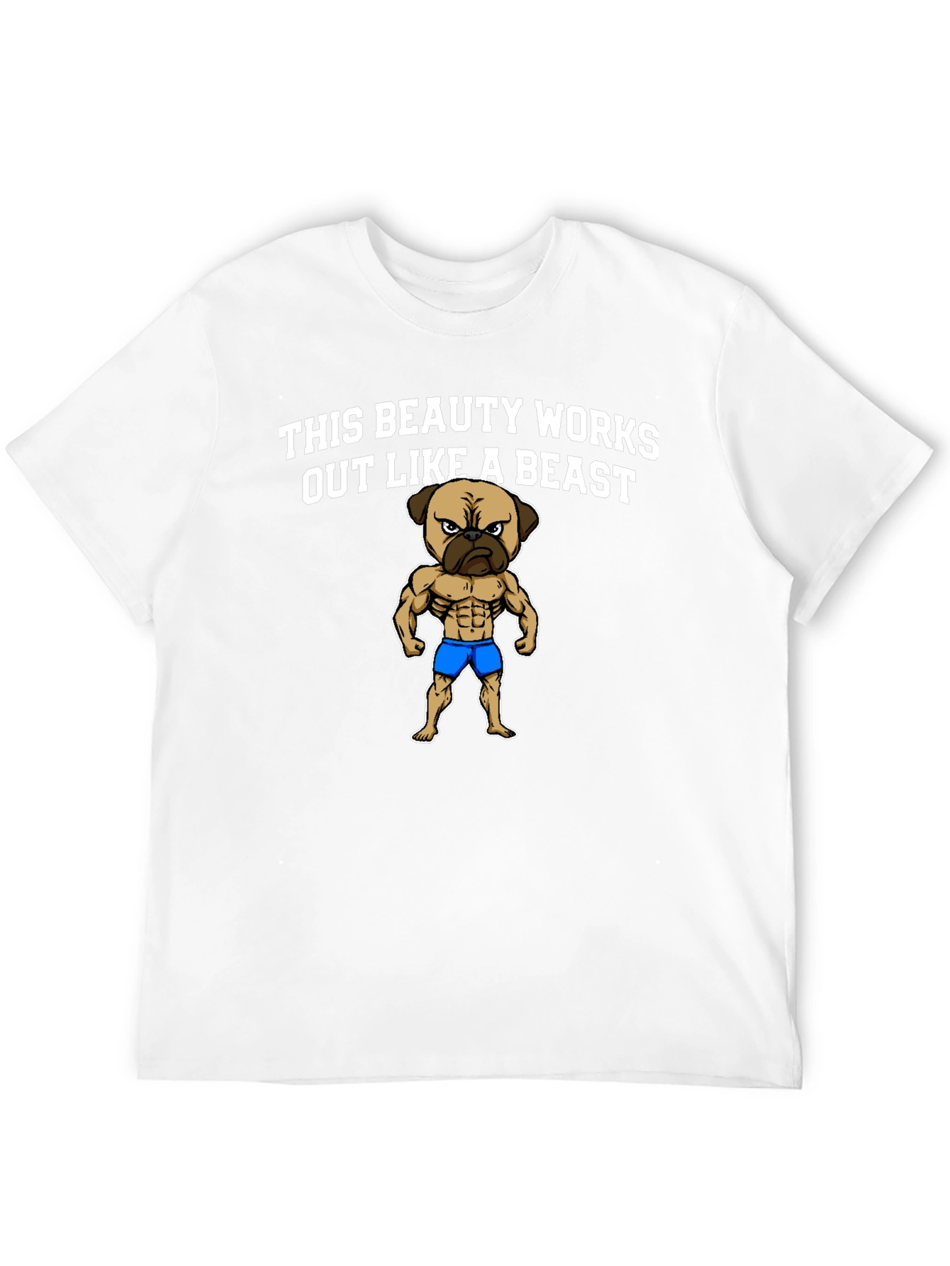 Beauty and the Beast Pug T-Shirt