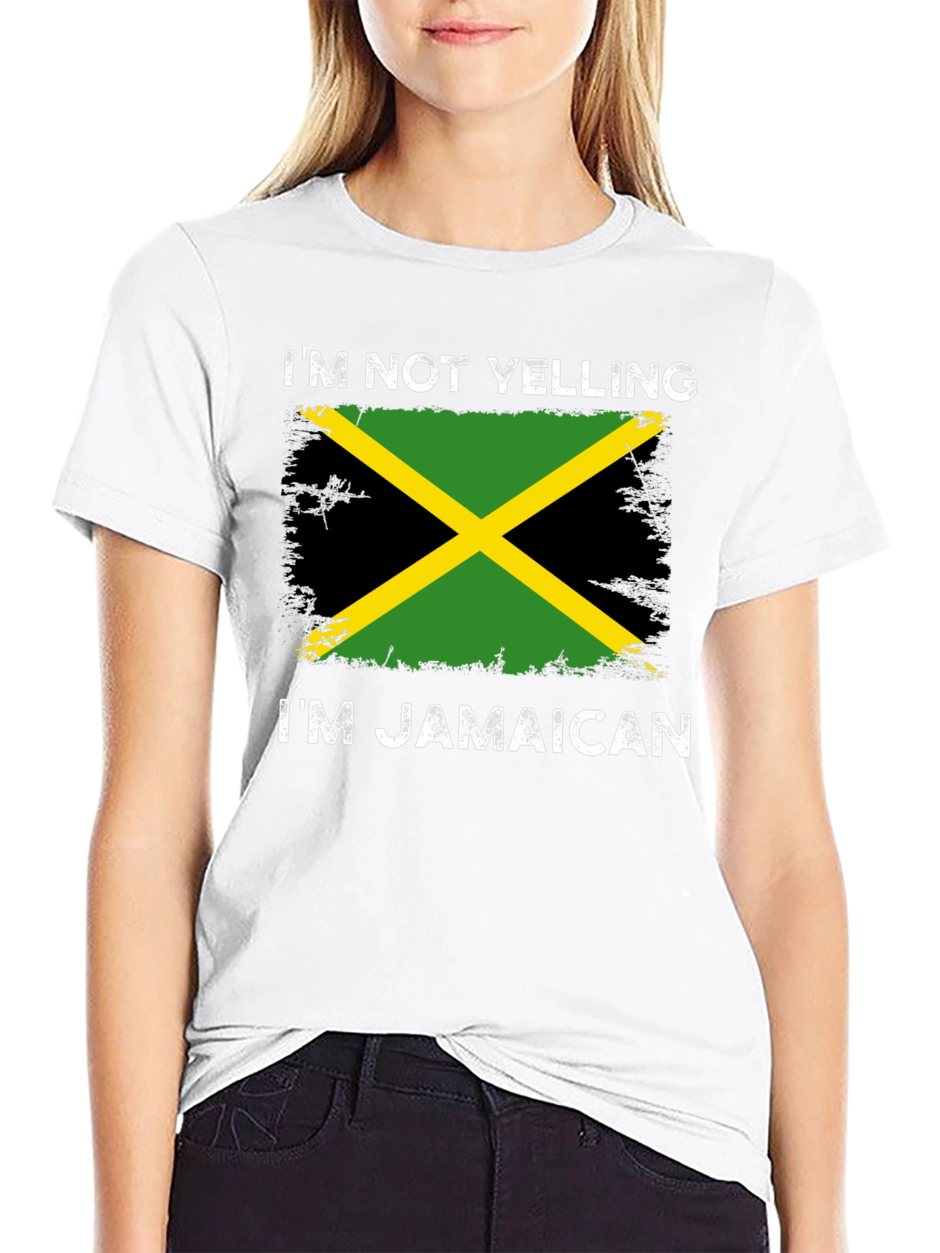 Jamaican Pride T-Shirt - Im Not Yelling Tee