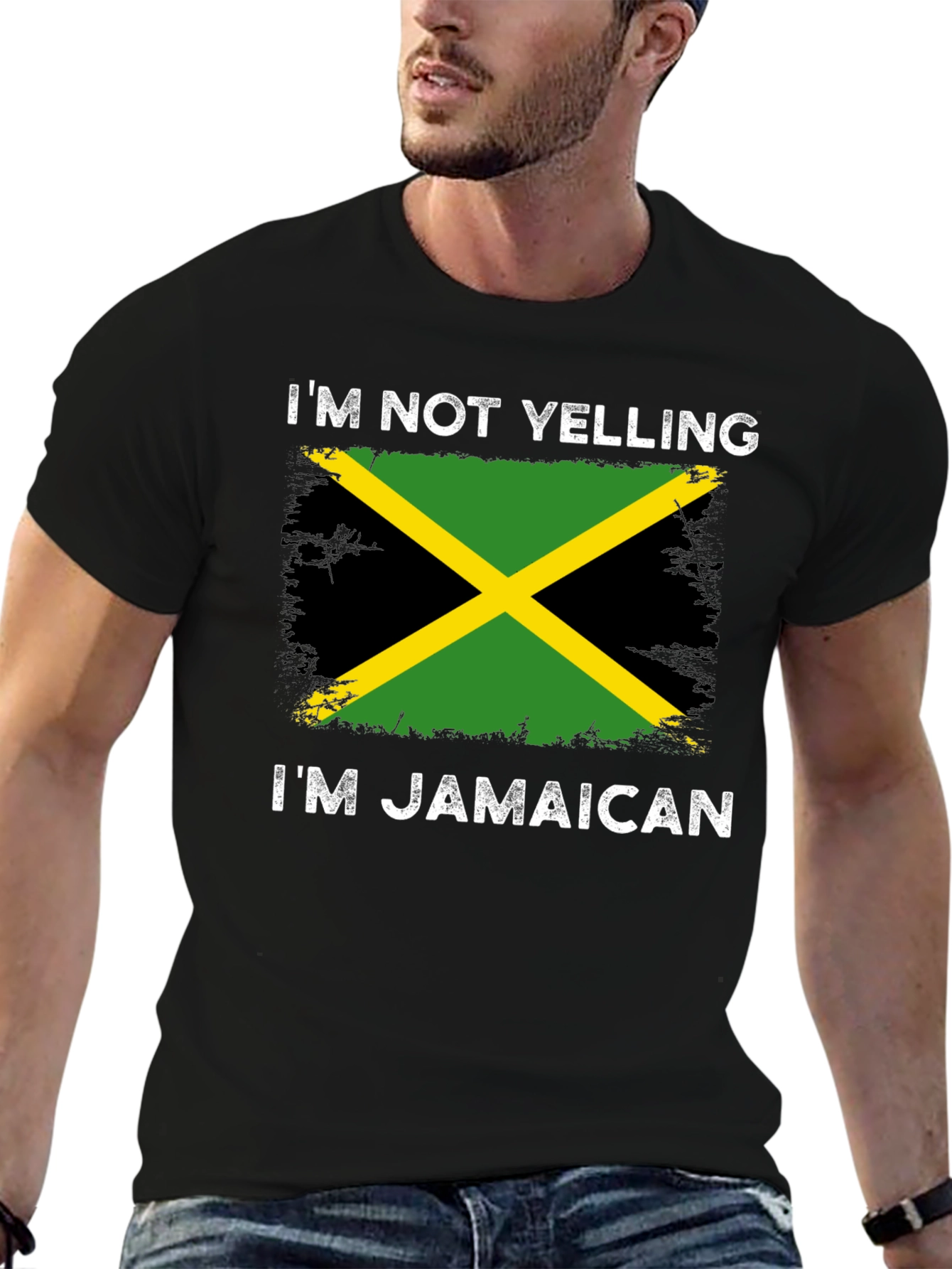 Jamaican Pride T-Shirt - Im Not Yelling Tee