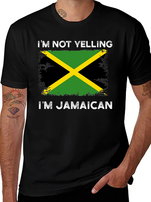 Jamaican Pride T-Shirt - Im Not Yelling Tee