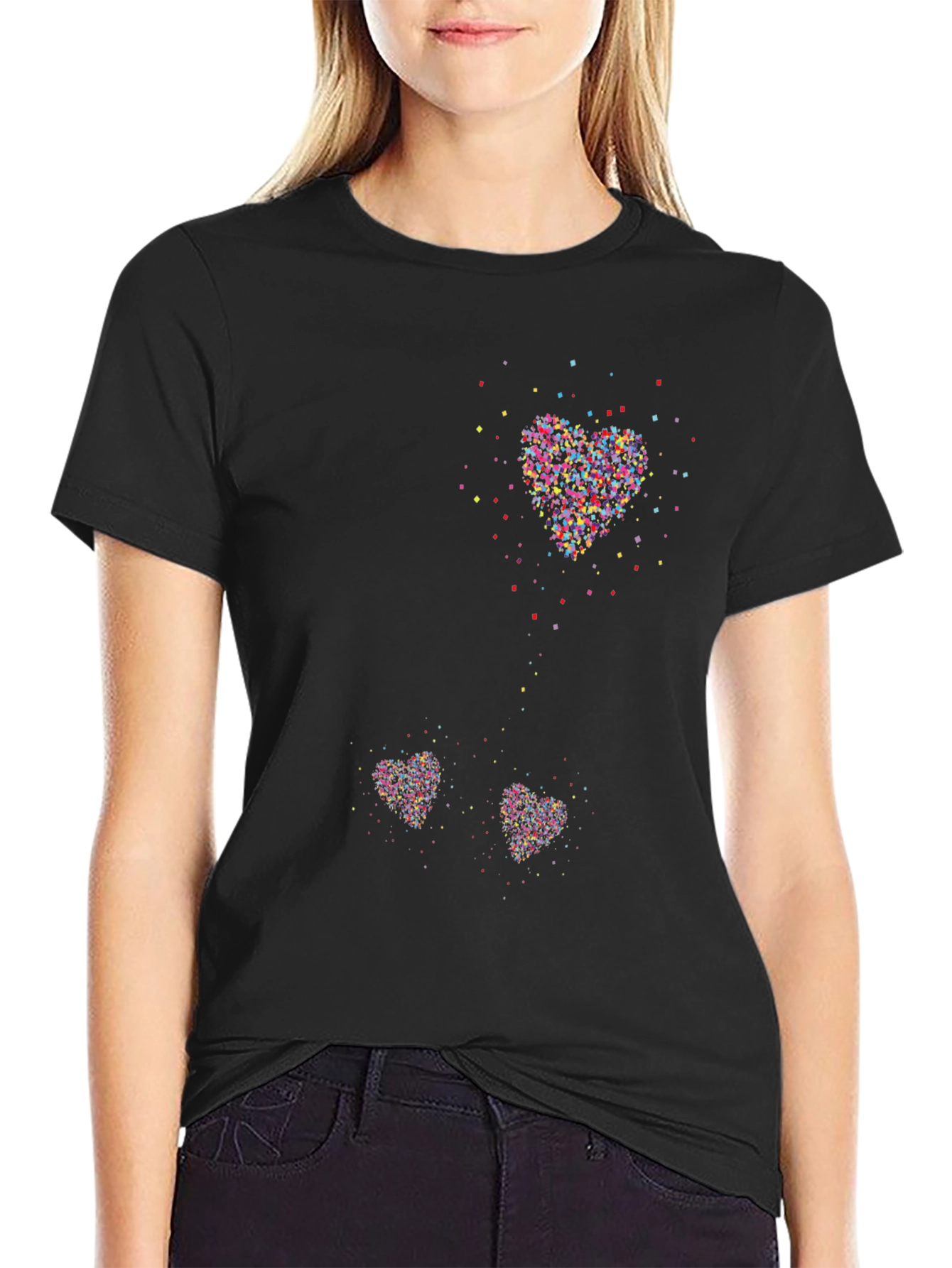 Heart Sprinkles Graphic Tee