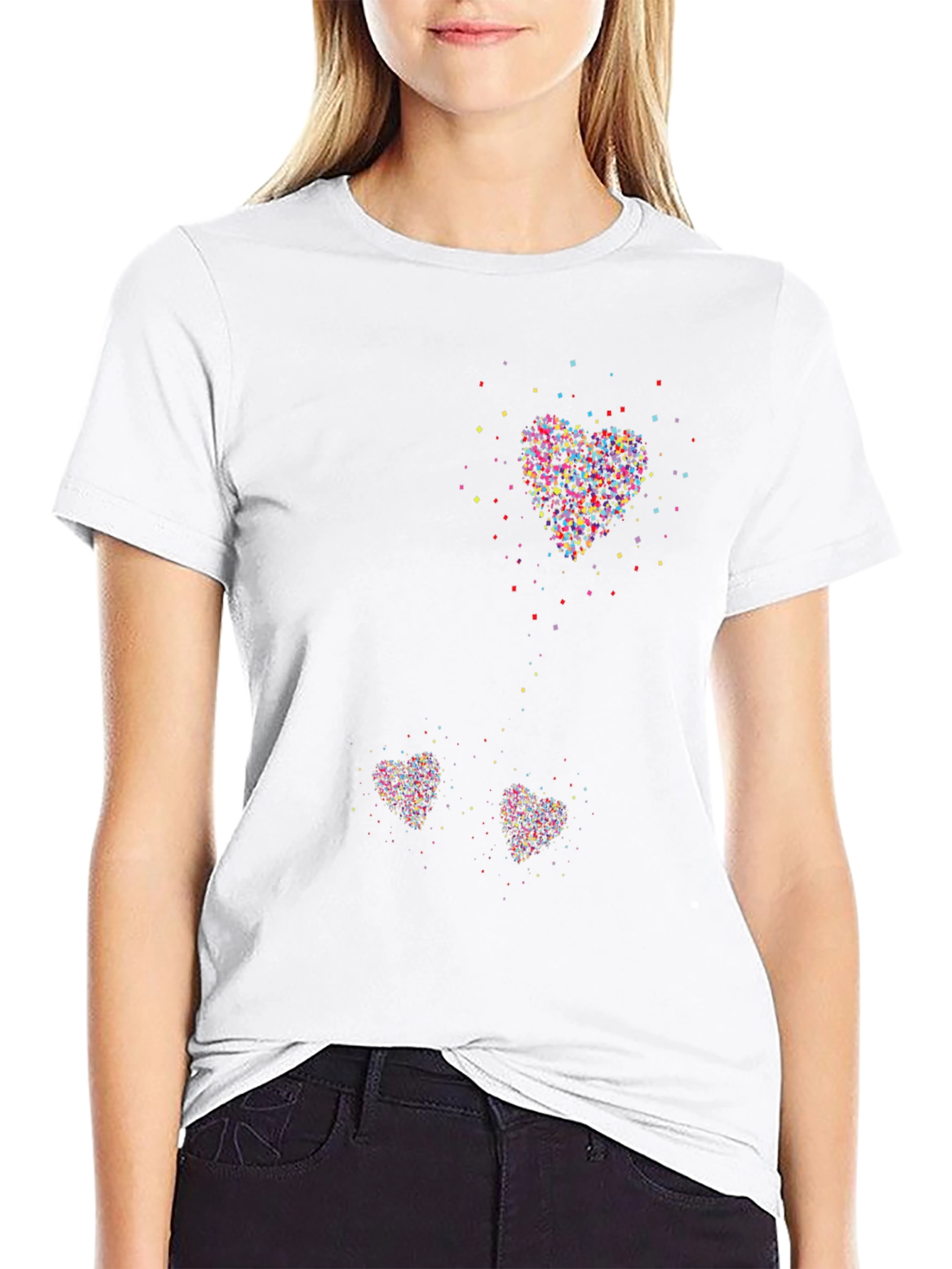 Heart Sprinkles Graphic Tee
