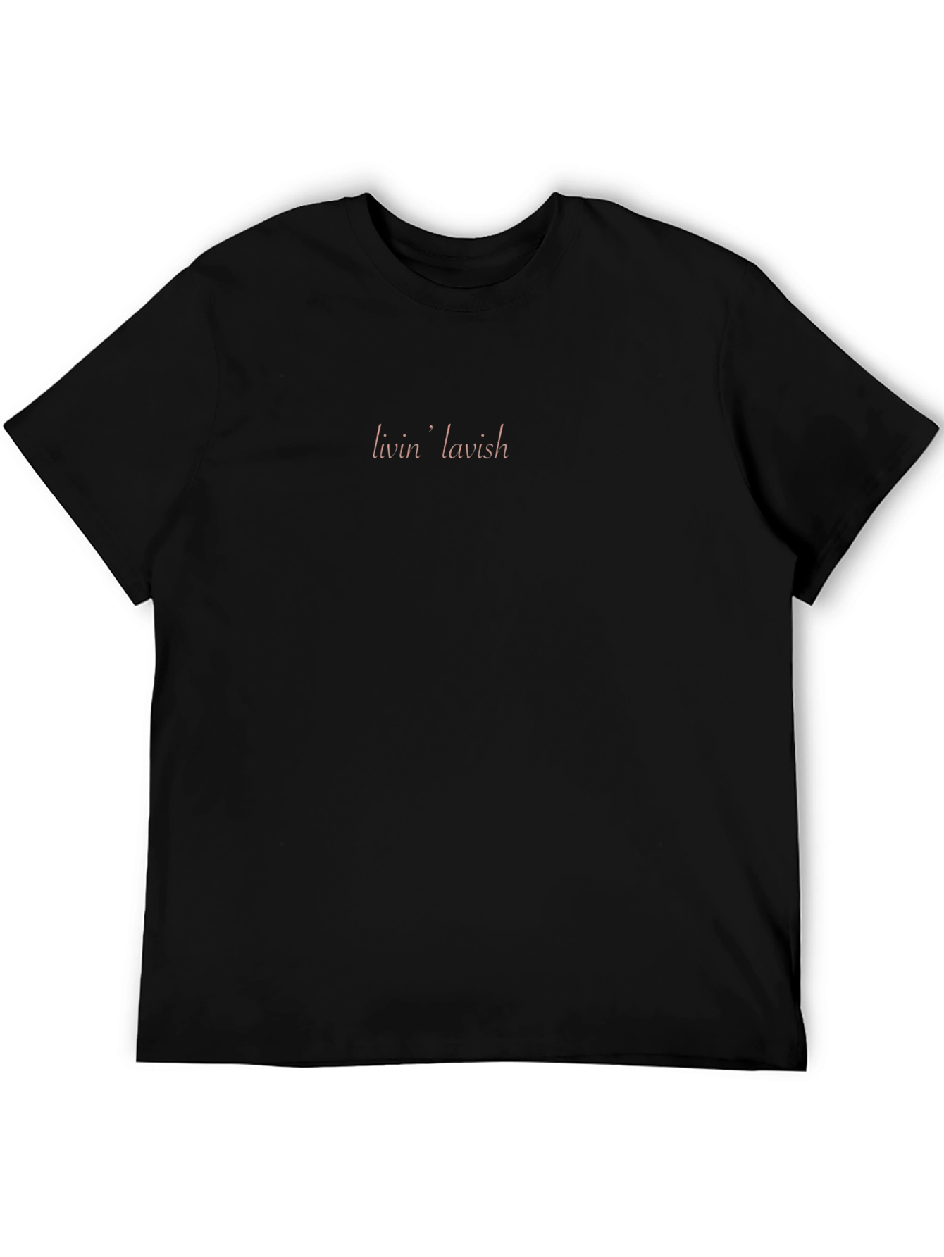 Mens Livin Lavish Black T-Shirt