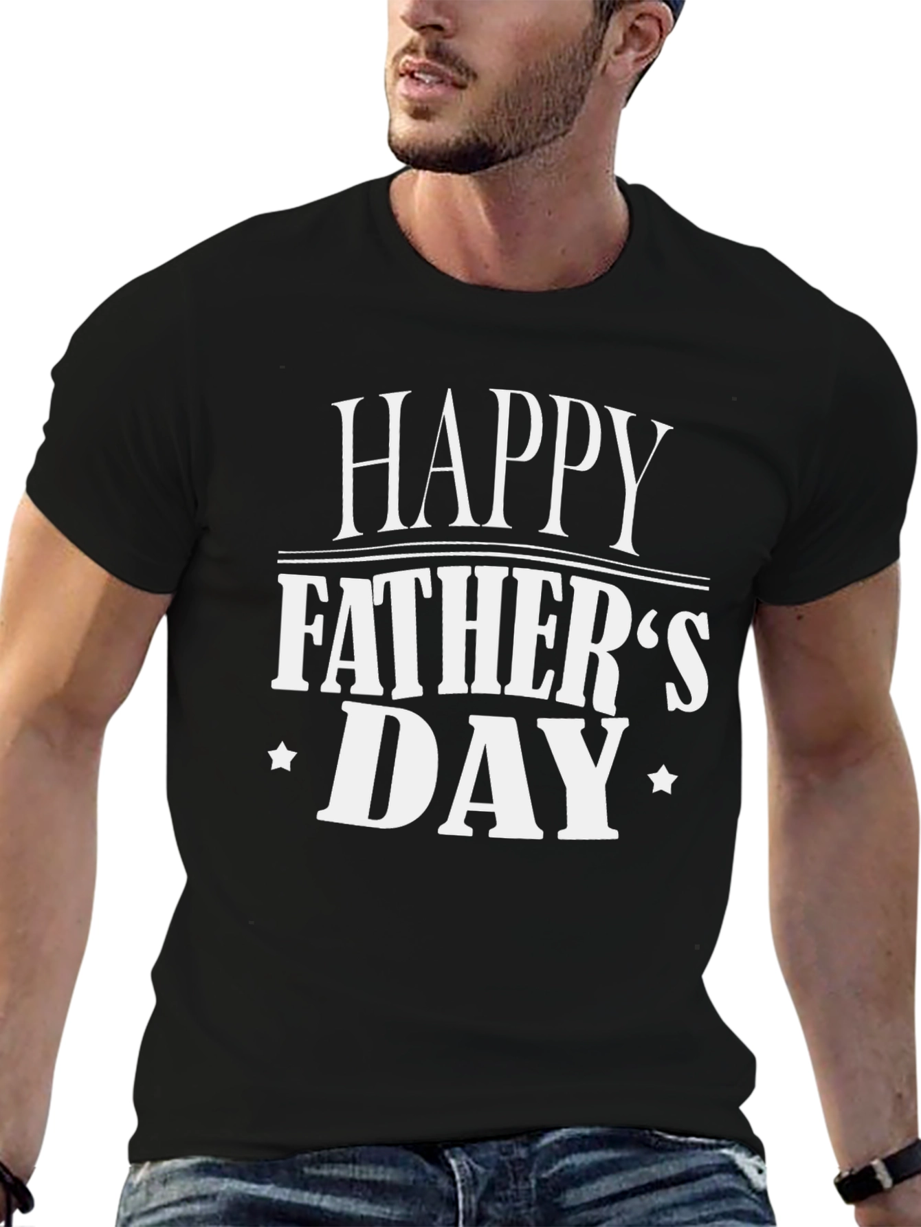 Happy Fathers Day Graphic T-Shirt