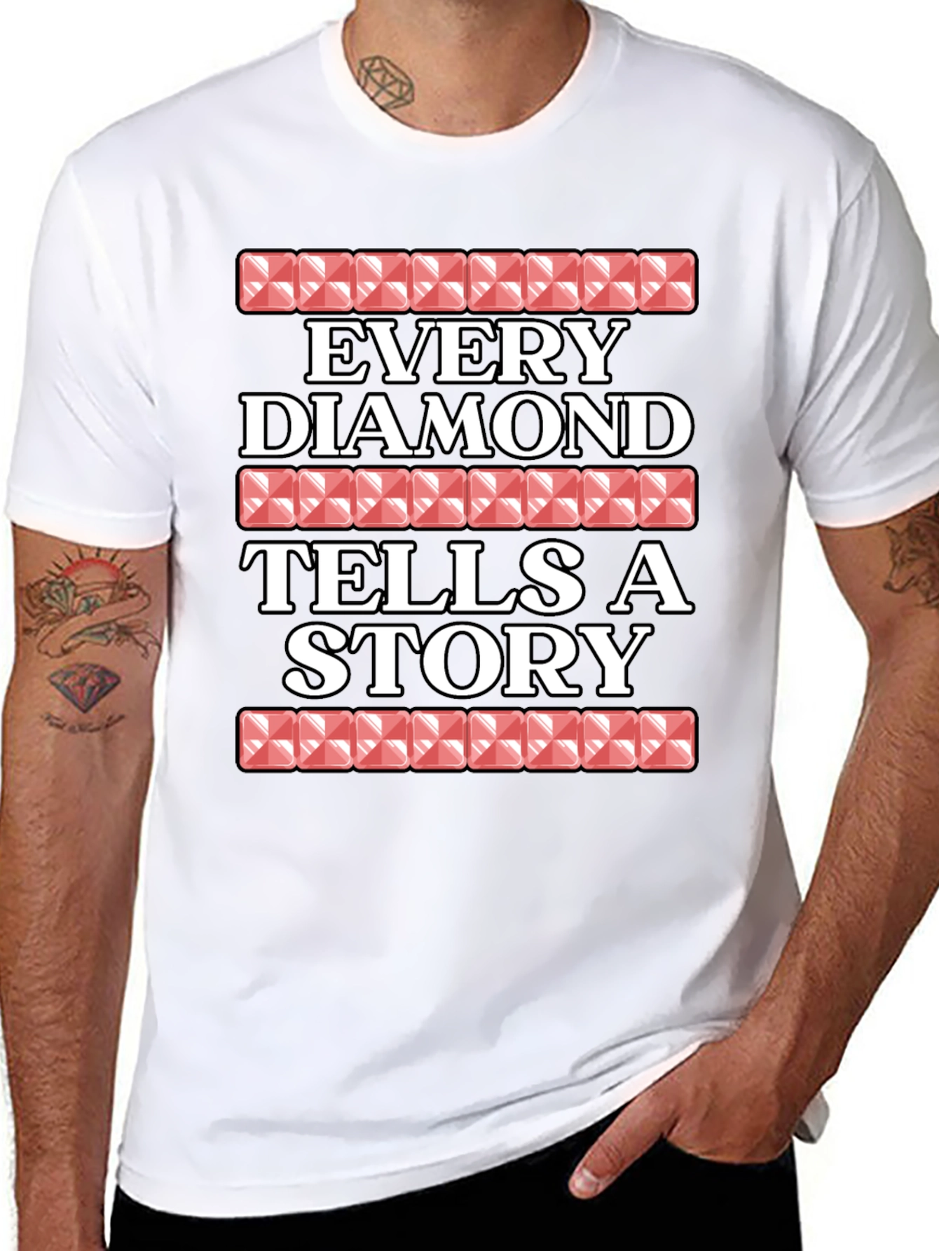 Every Diamond Tells A Story Graphic Tee
