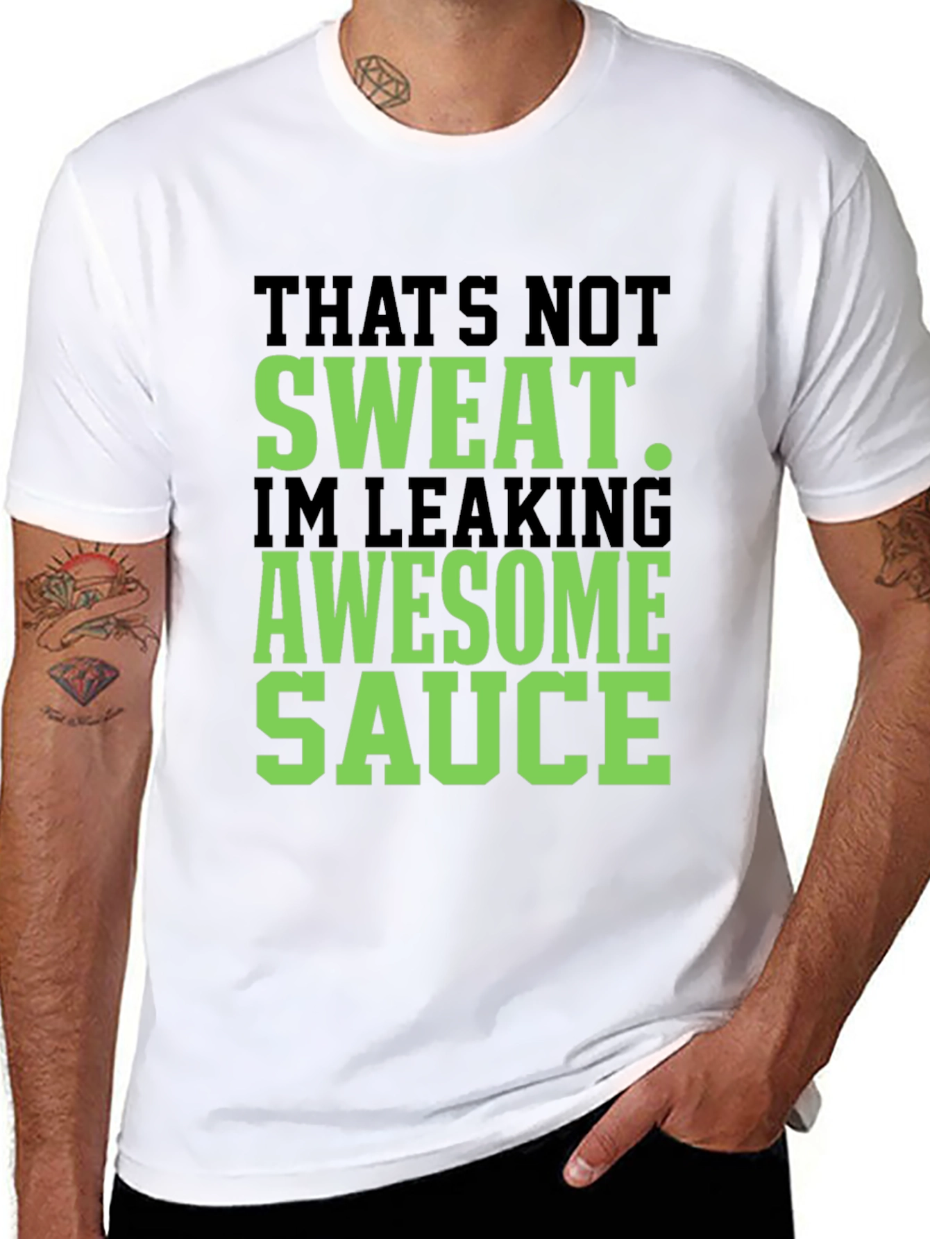 Awesome Sauce Graphic Tee - Funny Slogan T-Shirt